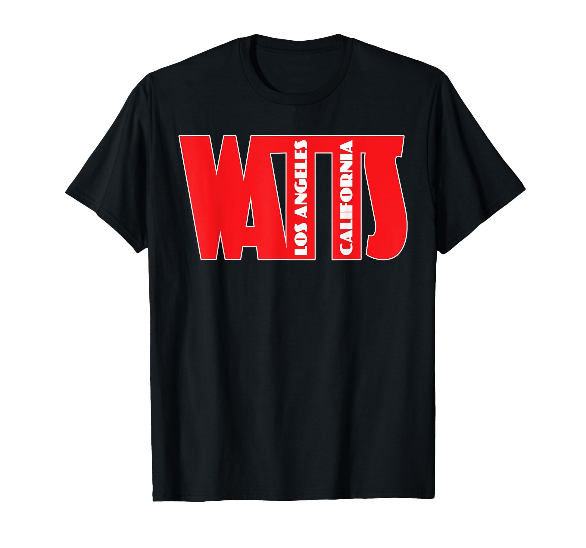 Los Angeles Watts California Usa T-Shirt - Novelty Apparel Unisex - T-Shirt, Sweatshirt, Hoodie
