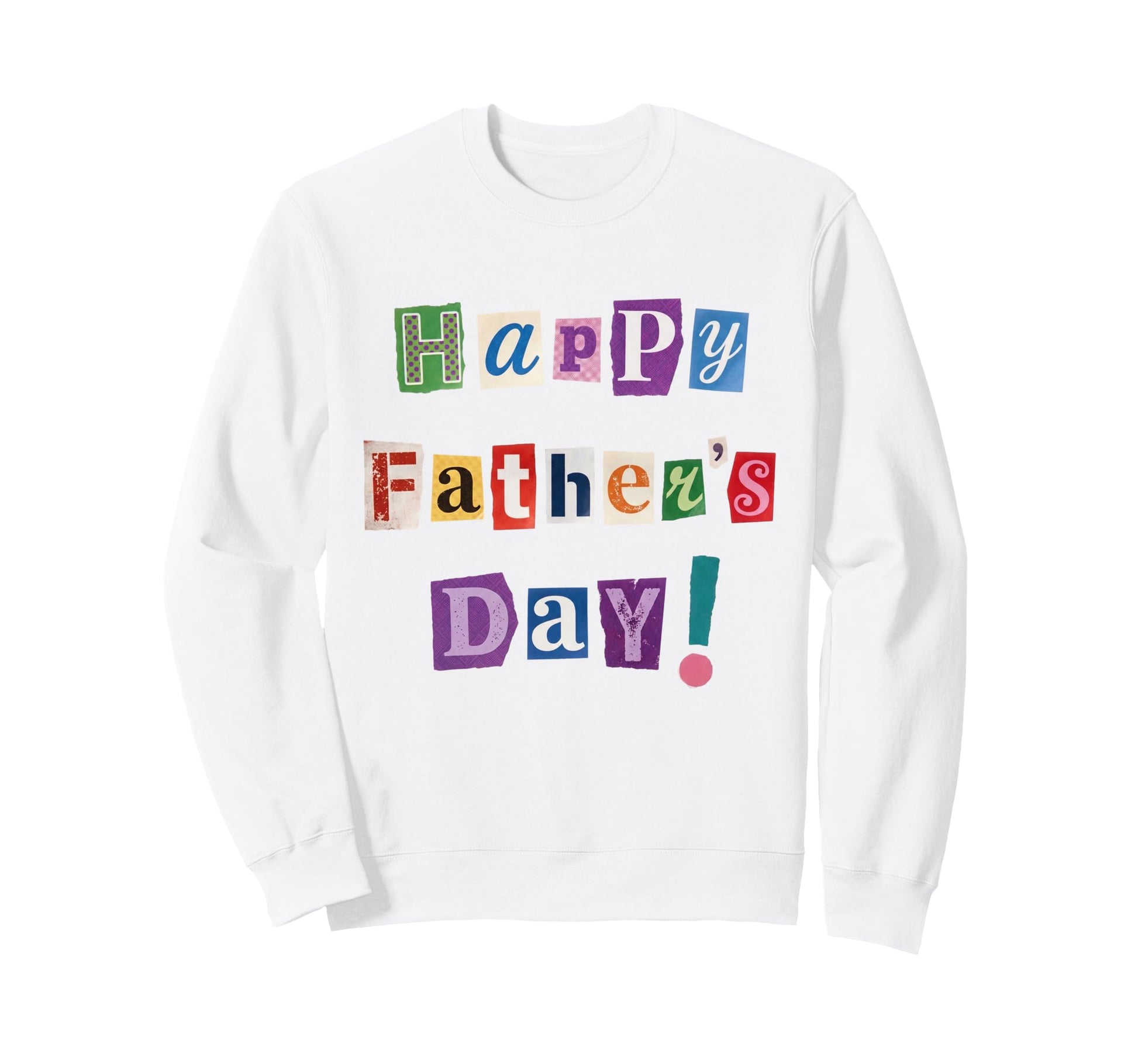 Happy Fathers Day Funny Magazine Sweatshirt - Graphic Print for Adults - T-Shirt, Sweatshirt, Hoodie