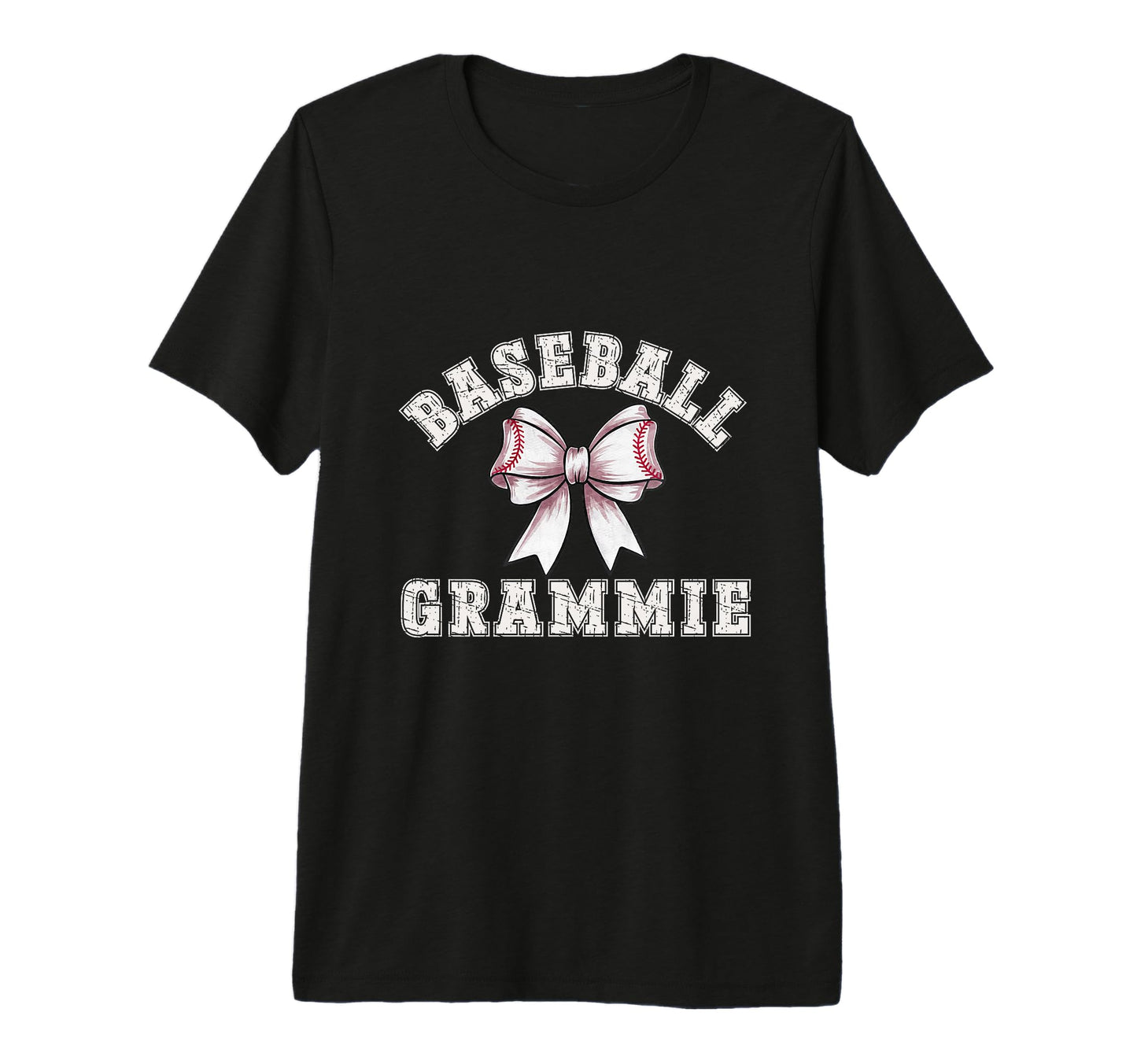 Coquette Baseball Grammie Bow Game T-Shirt - Fun Novelty Design Men Women - T-Shirt, Sweatshirt, Hoodie