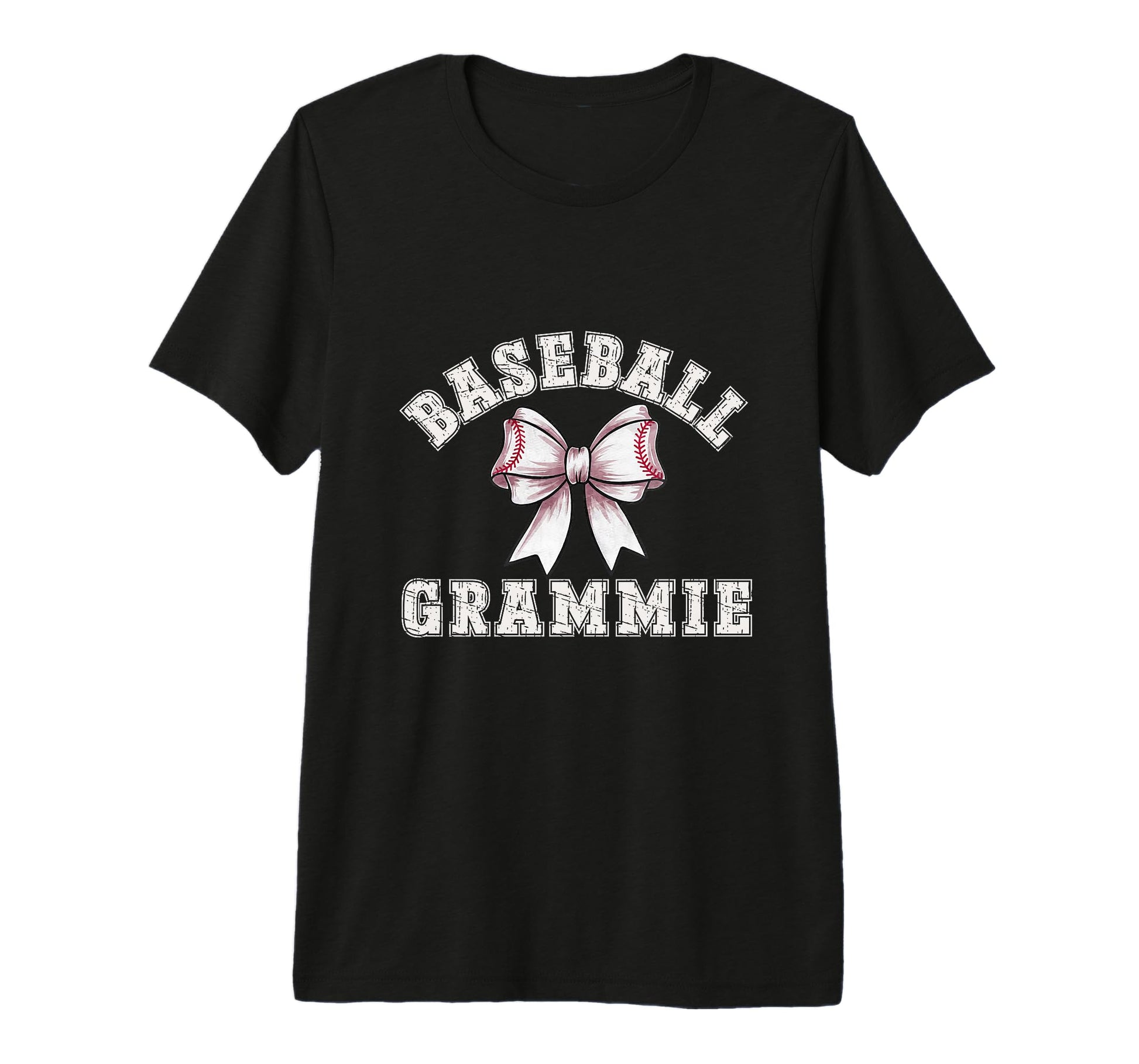 Coquette Baseball Grammie Bow Game T-Shirt - Fun Novelty Design Men Women - T-Shirt, Sweatshirt, Hoodie