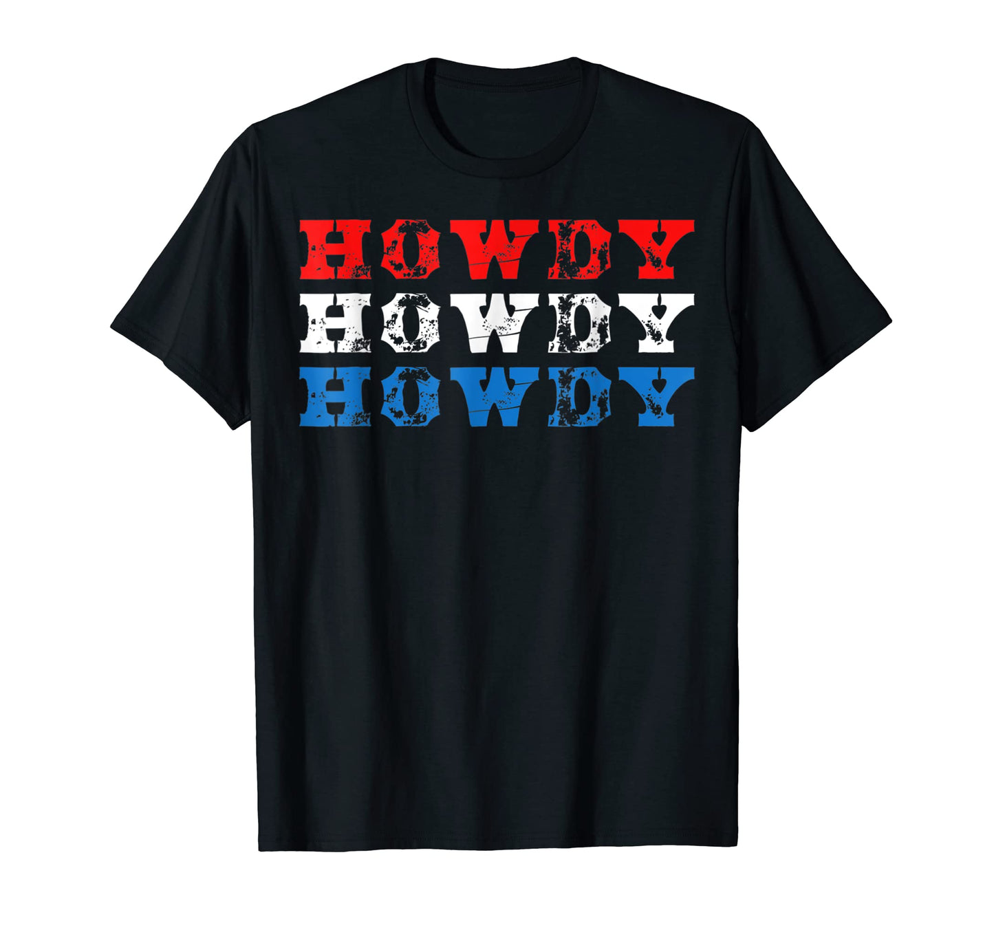 Howdy Western Cowgirl Cowboy Country Red T-Shirt - Trendy Graphic Unisex - T-Shirt, Sweatshirt, Hoodie