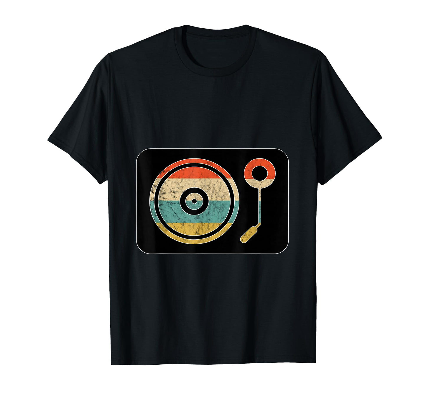 Record Player Lp Ep Vinyl Turntable T-Shirt - Novelty Apparel Men Women - T-Shirt, Sweatshirt, Hoodie