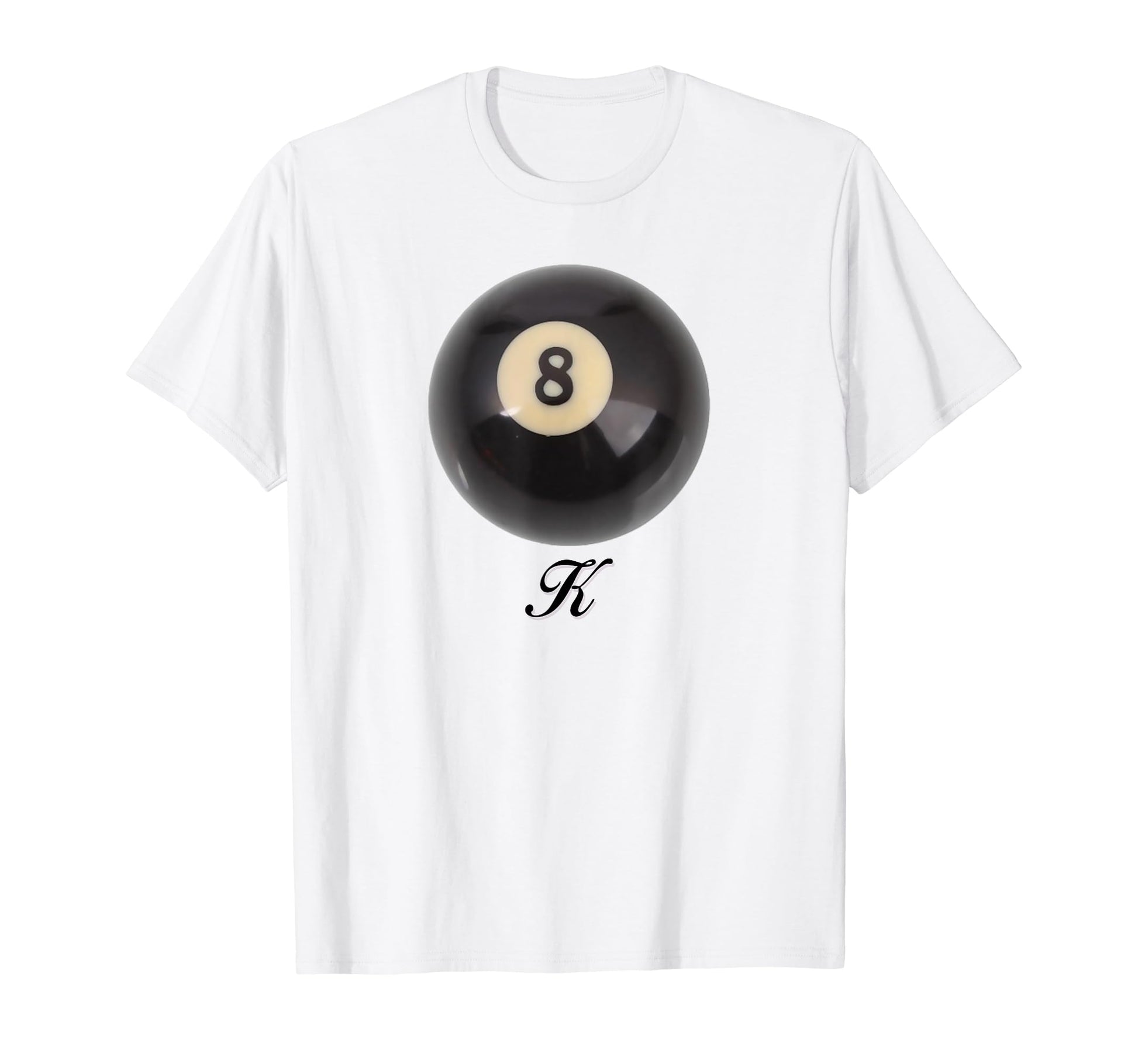 8 Ball K Coquette Girlcore Y2K T-Shirt - Streetwear Style for Adults - T-Shirt, Sweatshirt, Hoodie