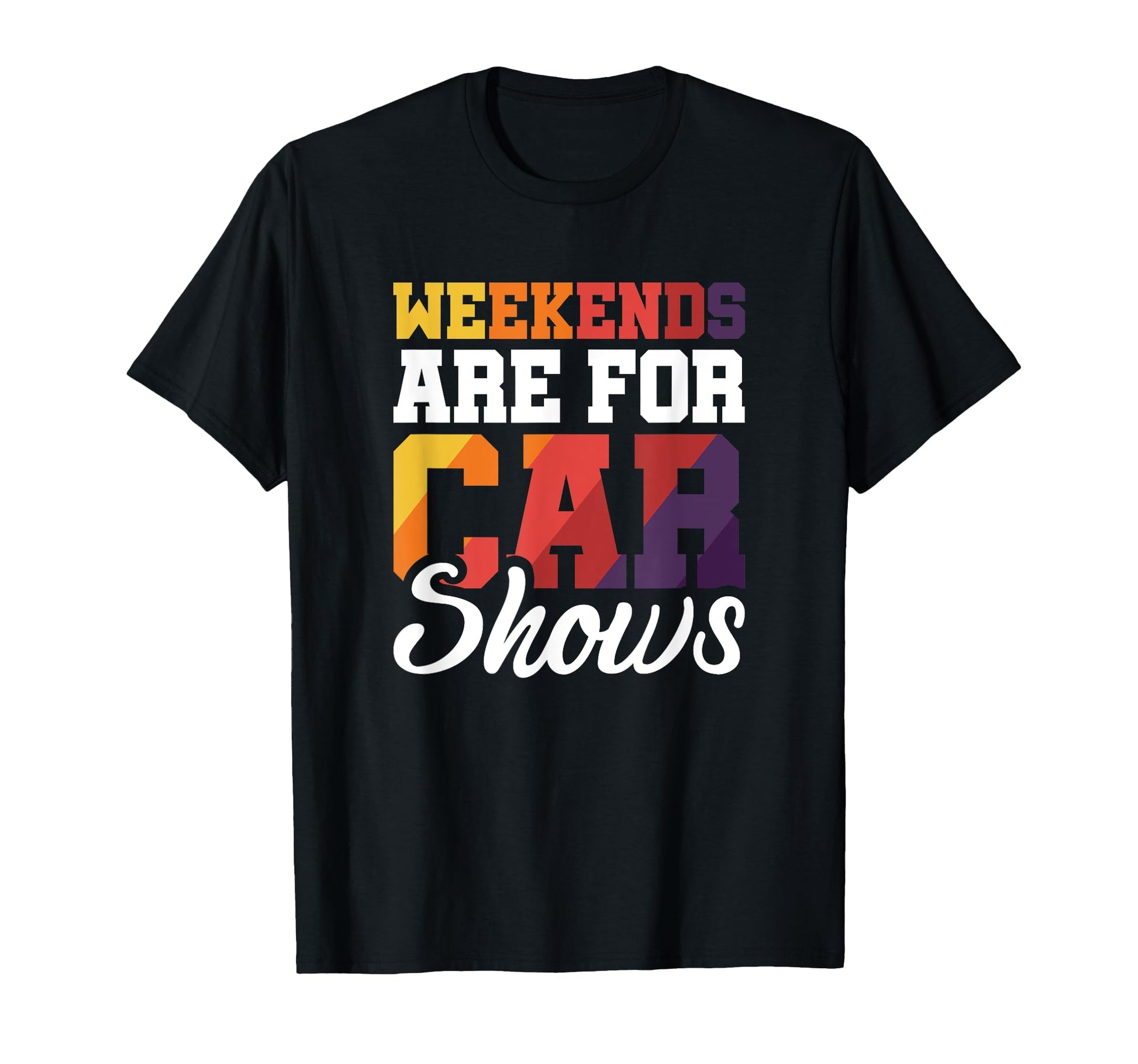Car Show Auto Show Car Exhibition Car T-Shirt - Custom Art Print Men Women - T-Shirt, Sweatshirt, Hoodie