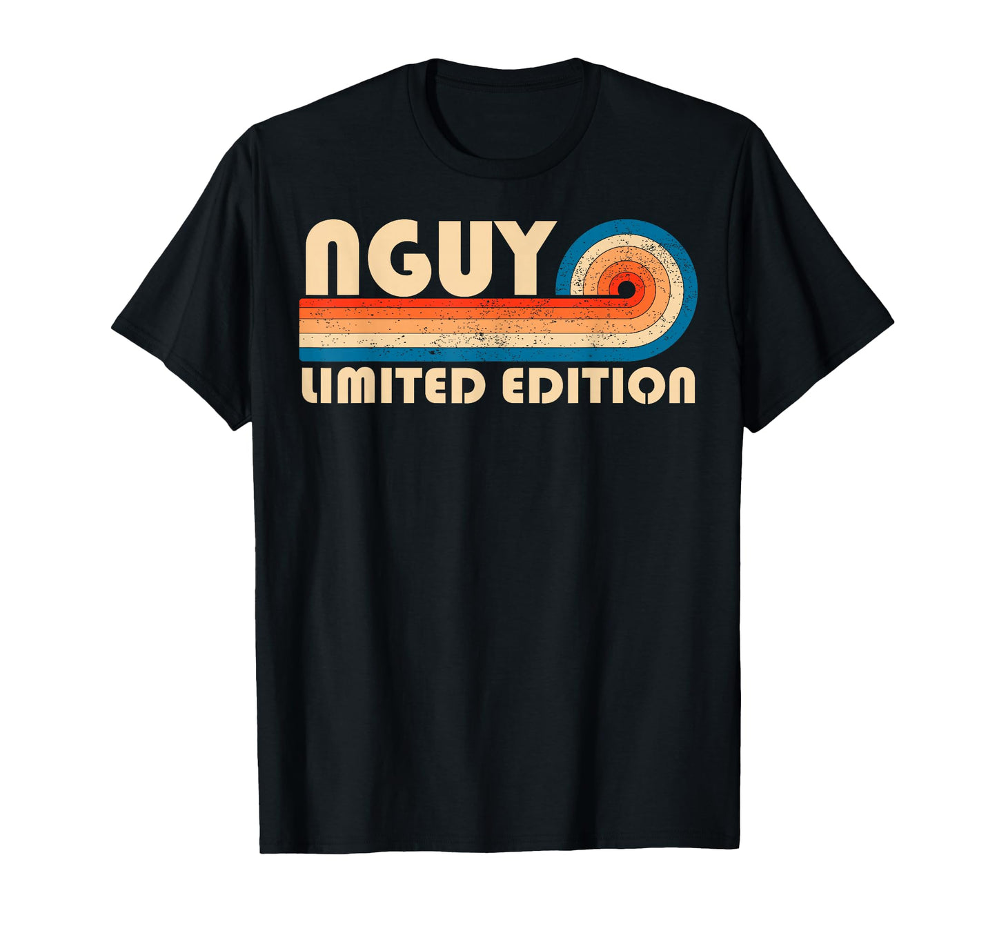 Nguy 70S 80S Sunset Stripe T-Shirt - Novelty Apparel Unisex - T-Shirt, Sweatshirt, Hoodie