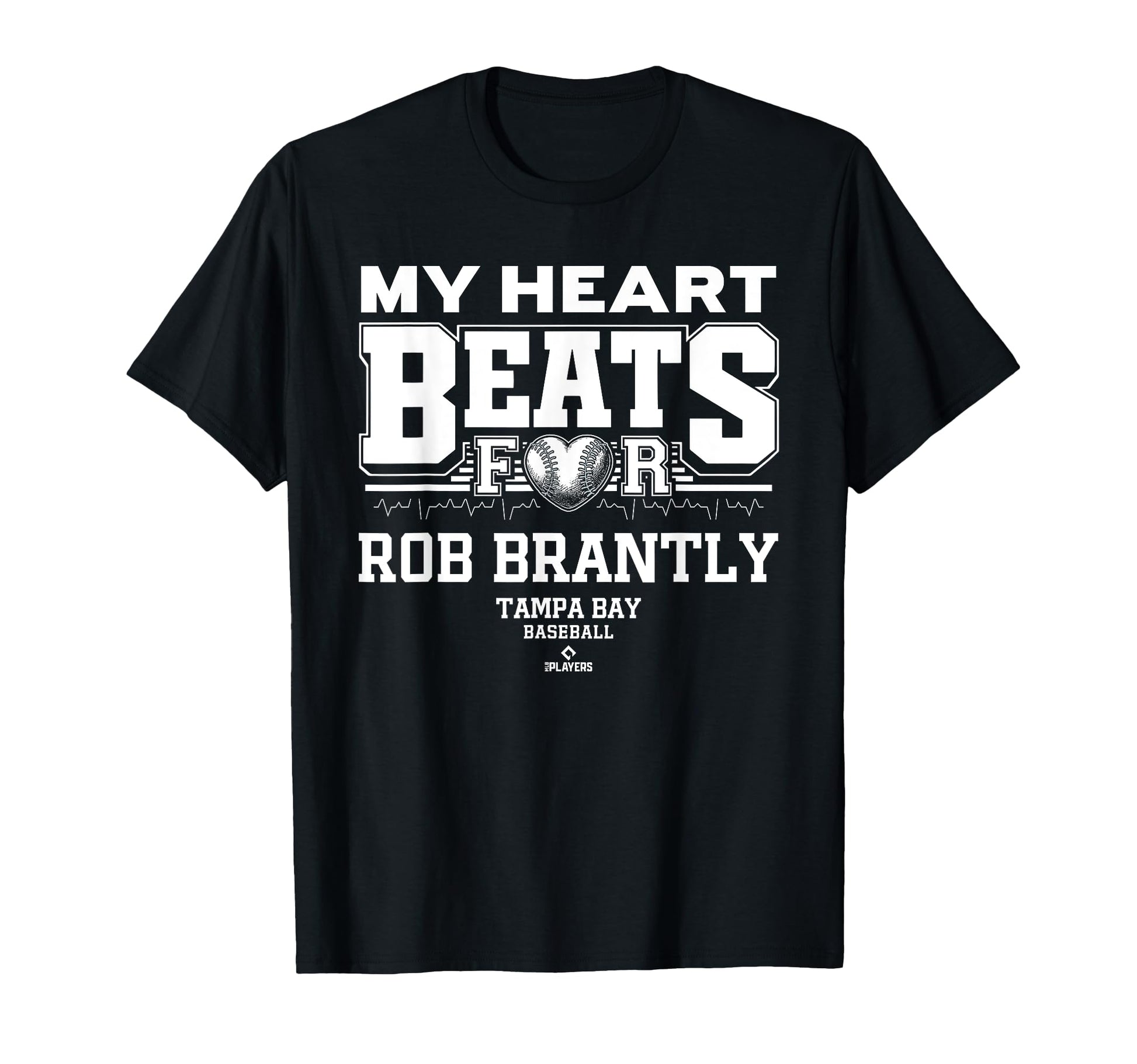 My Heart Beats Rob Brantly Tampa Bay T-Shirt - Graphic Print for Adults - T-Shirt, Sweatshirt, Hoodie