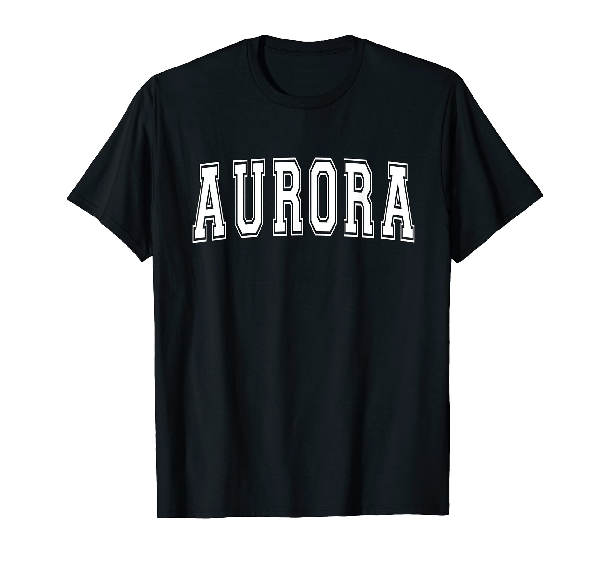 Aurora Co Colorado Usa Sports Varsity T-Shirt - Graphic Print Unisex - T-Shirt, Sweatshirt, Hoodie
