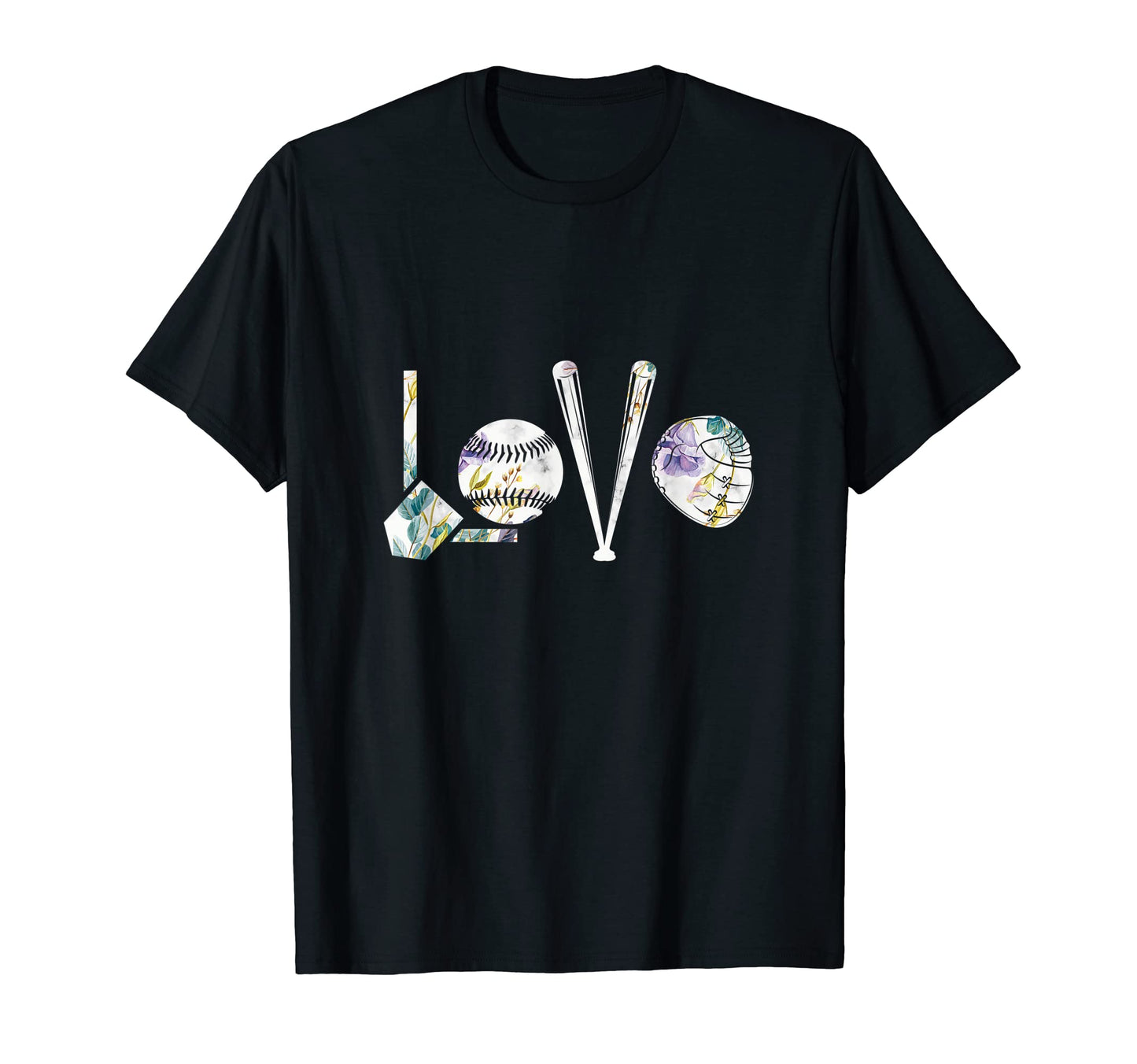 Love Baseball Softball Player Ball Game T-Shirt - Graphic Print for Adults - T-Shirt, Sweatshirt, Hoodie