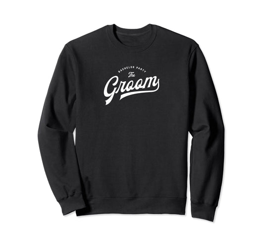 Bachelor Party Set Baseball Groom Sweatshirt - Minimalist Print Unisex - T-Shirt, Sweatshirt, Hoodie