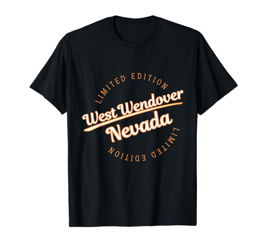 Athletic West Wendover Nv T-Shirt - Fun Novelty Design for Adults - T-Shirt, Sweatshirt, Hoodie