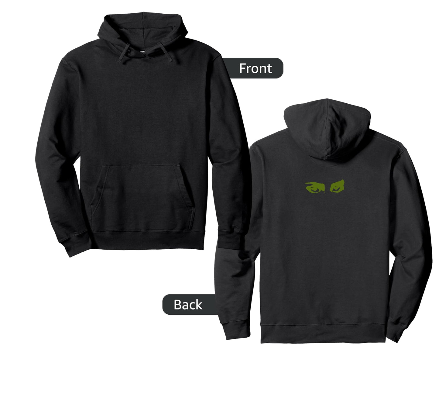 Cybergoth Eyes Y2K Indie Aesthetic 90S Hoodie - Trendy Graphic for Adults - T-Shirt, Sweatshirt, Hoodie