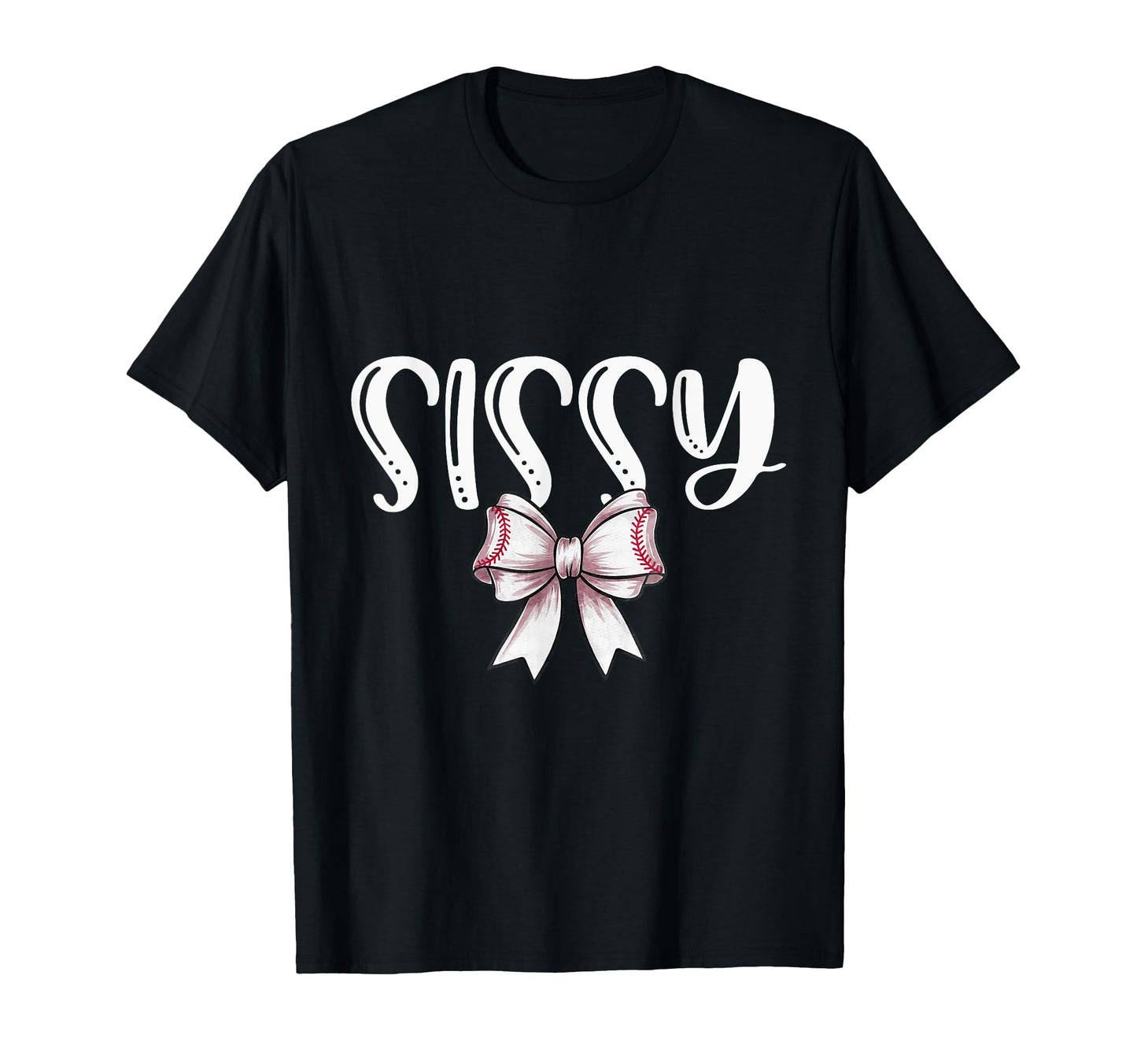 Coquette Baseball Sissy Spirit T-Shirt - Trendy Graphic for Adults - T-Shirt, Sweatshirt, Hoodie