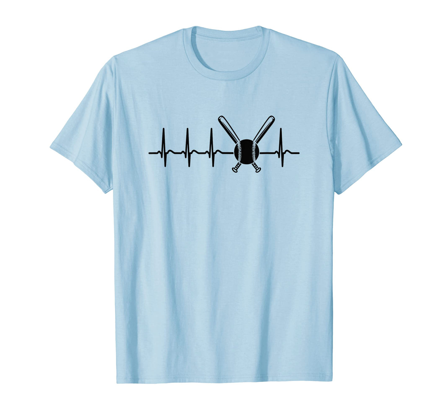 Baseball Heart Love Team Coaches Birthday T-Shirt - Trendy Graphic Unisex - T-Shirt, Sweatshirt, Hoodie
