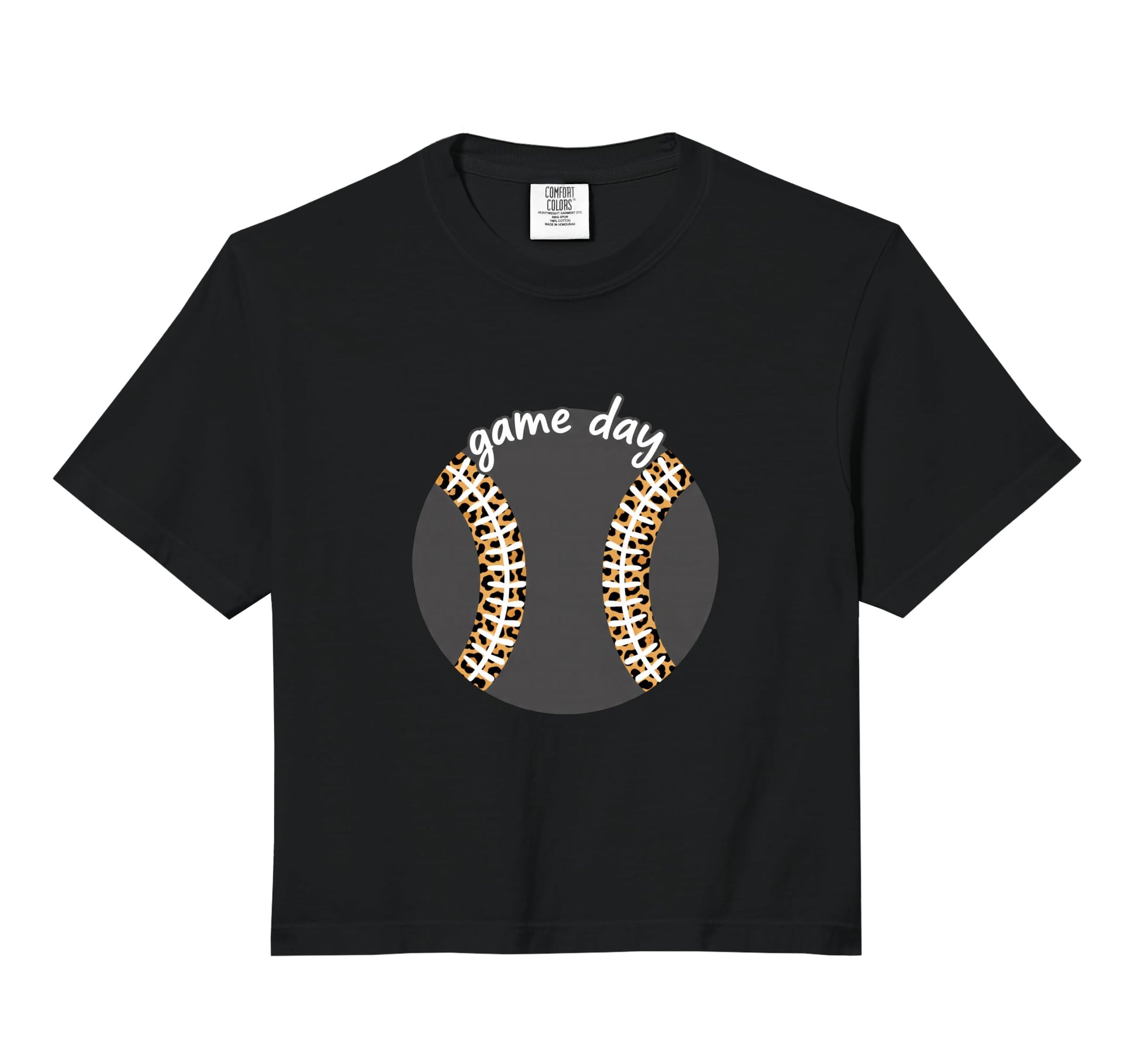 Game Day Baseball Mom Leopard Softball T-Shirt - Streetwear Style Unisex - T-Shirt, Sweatshirt, Hoodie