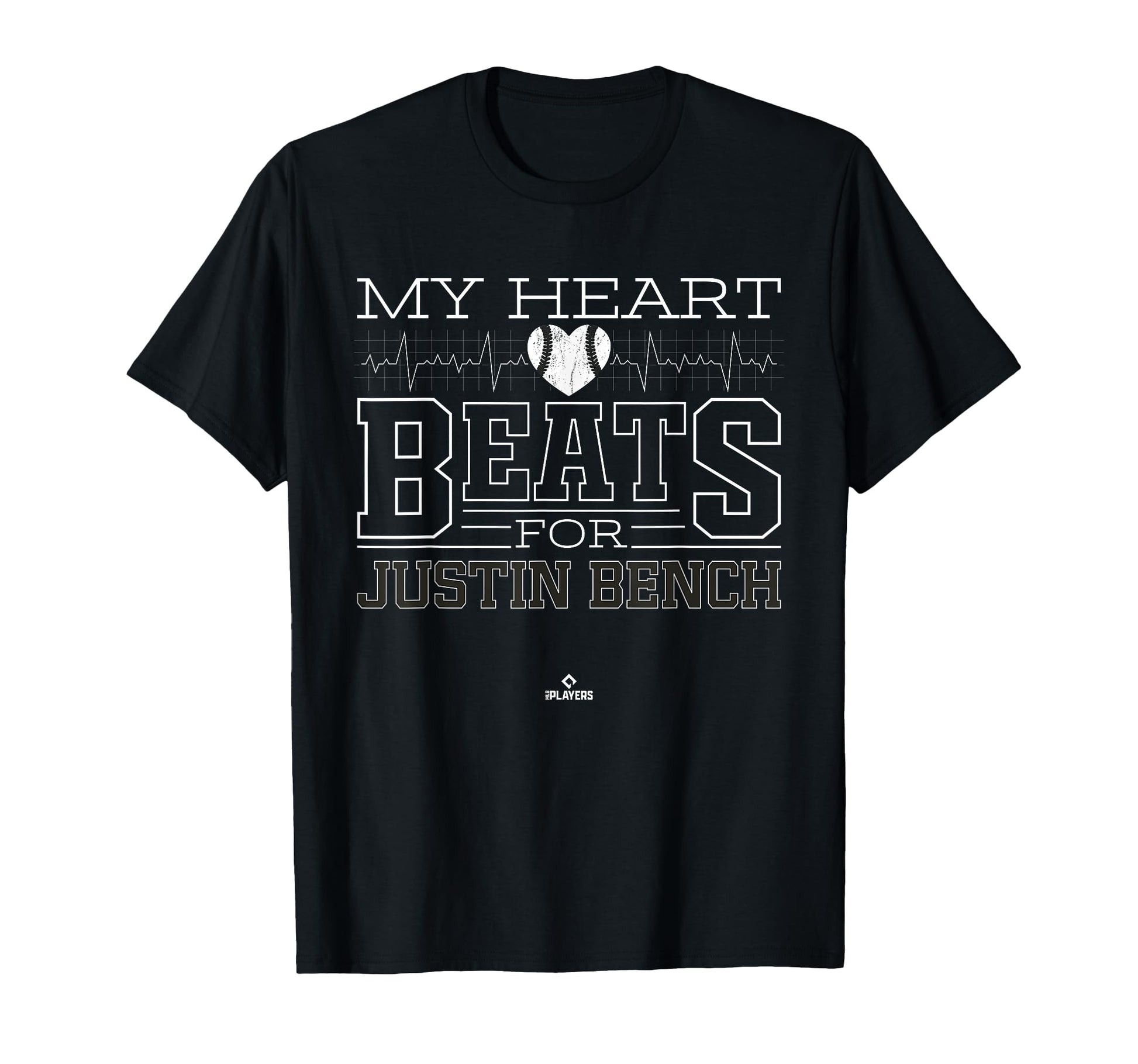 My Heart Beats Justin Bench Prospect T-Shirt - Aesthetic Graphic Men Women - T-Shirt, Sweatshirt, Hoodie