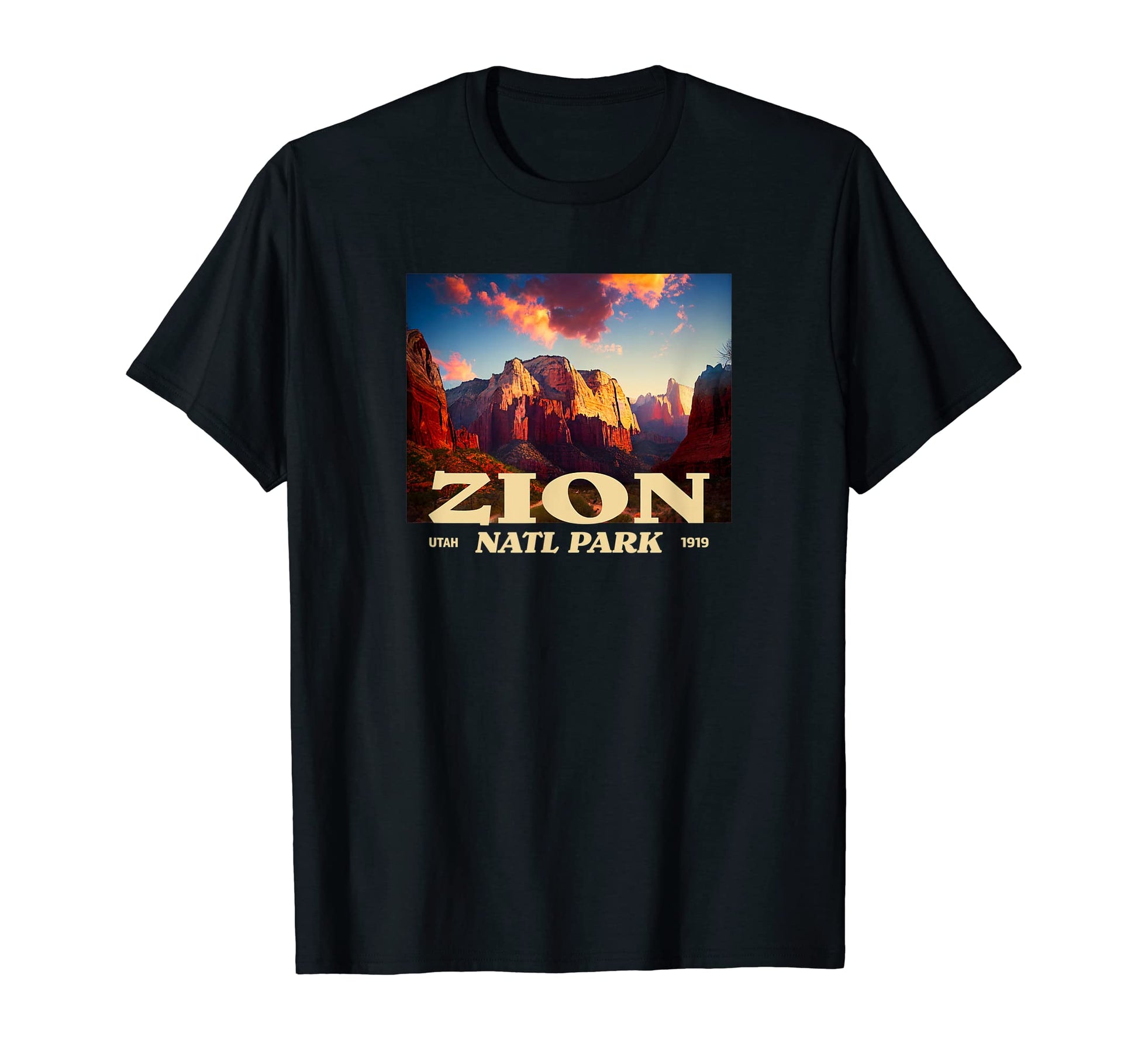 Zion Utah Zion National Park T-Shirt - Graphic Print Unisex - T-Shirt, Sweatshirt, Hoodie