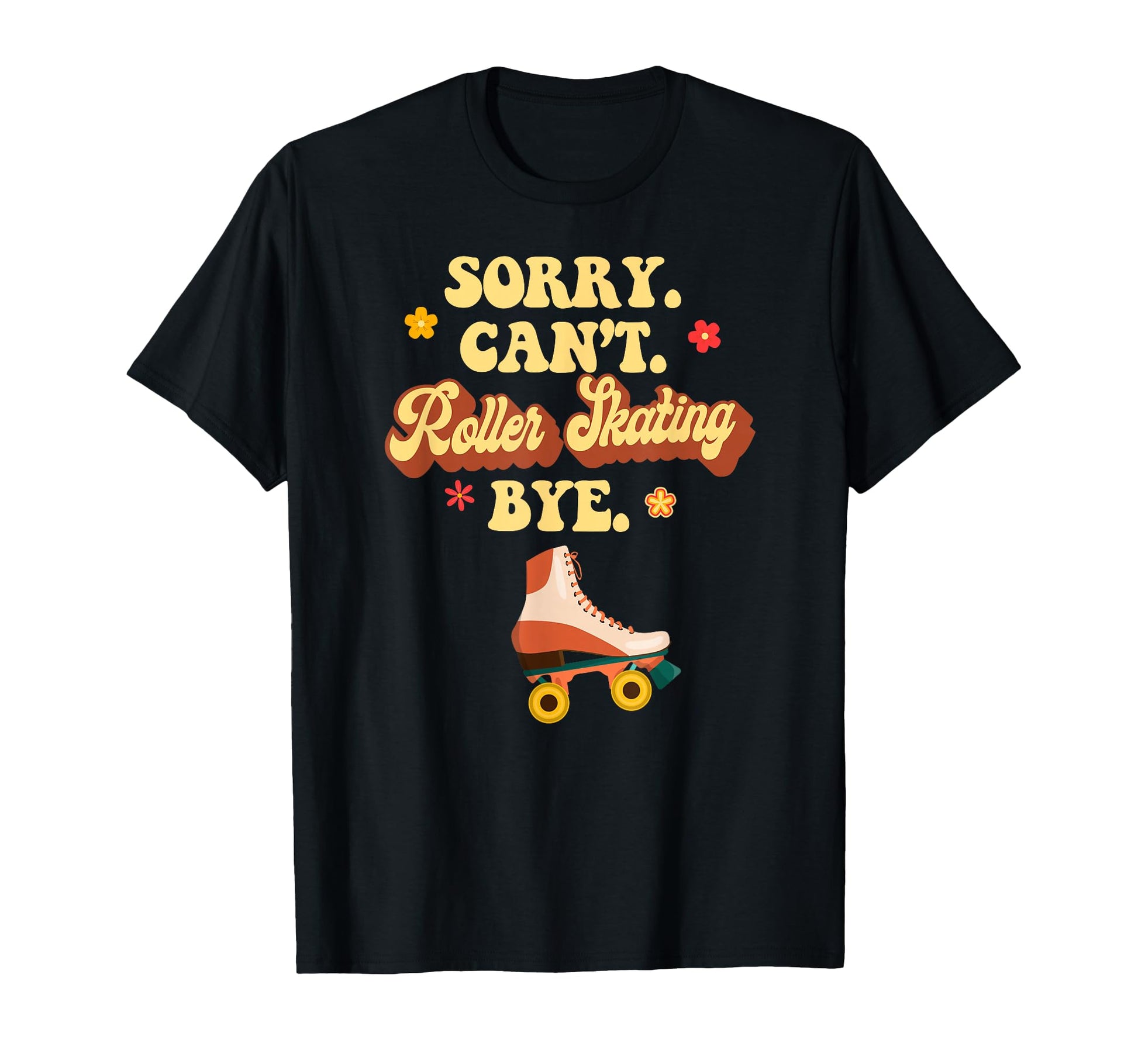 Roller Skating Skate 1970S T-Shirt - Fun Novelty Design Men Women - T-Shirt, Sweatshirt, Hoodie