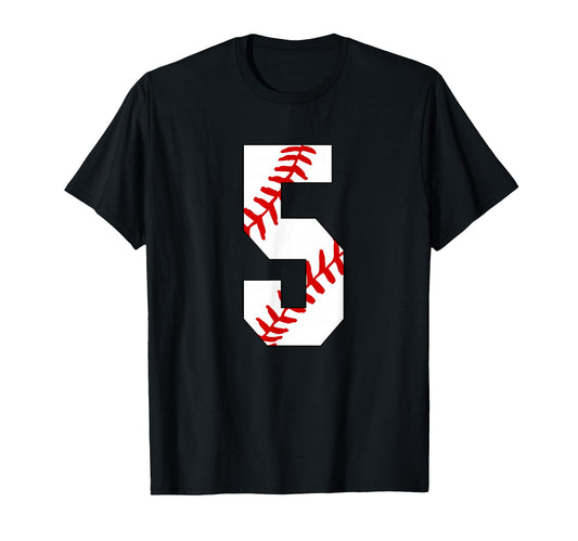 Baseball 5 Laces 5Th Birthday T-Shirt - Streetwear Style for Adults - T-Shirt, Sweatshirt, Hoodie