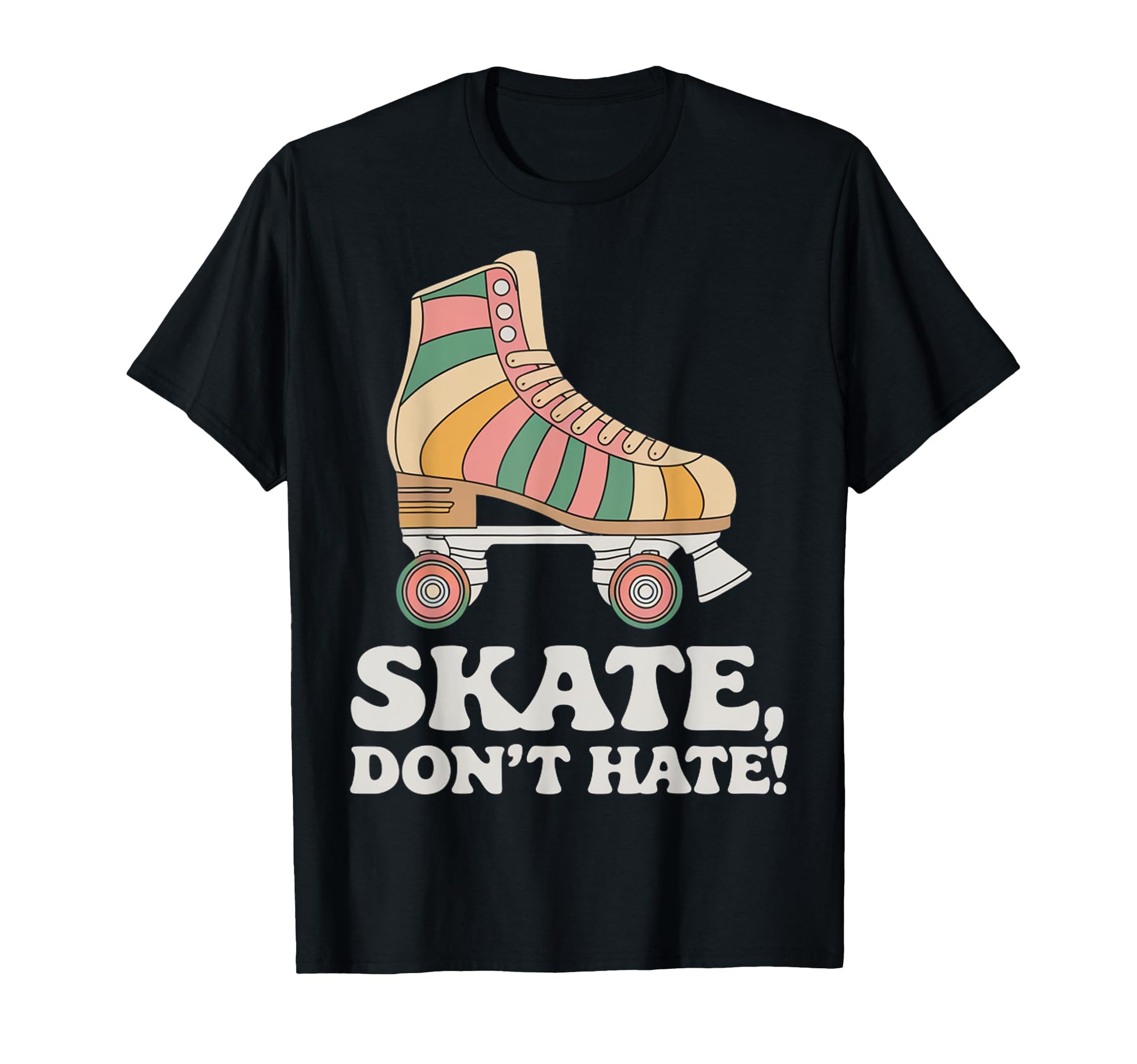 Colorful Roller Skate T-Shirt - Fun Novelty Design Men Women - T-Shirt, Sweatshirt, Hoodie