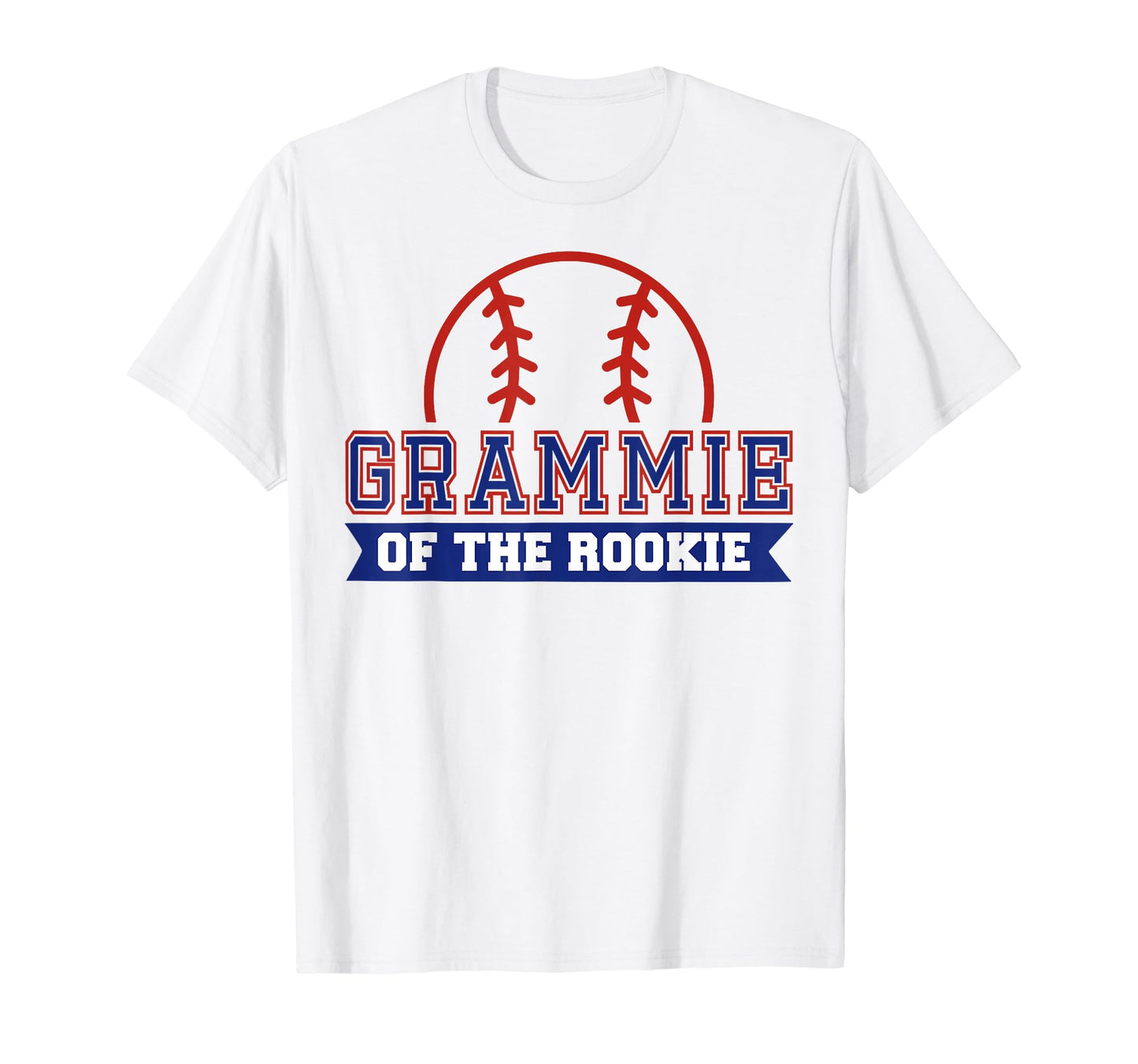 Grammie Rookie 1St Birthday Baseball T-Shirt - Novelty Apparel Unisex - T-Shirt, Sweatshirt, Hoodie