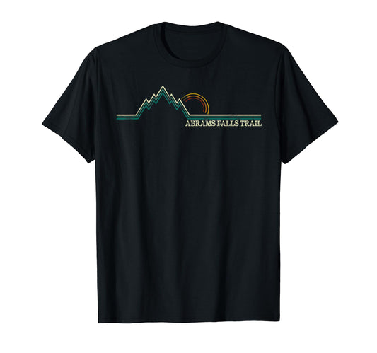 Abrams Falls Trail Great Smoky T-Shirt - Aesthetic Graphic for Adults - T-Shirt, Sweatshirt, Hoodie