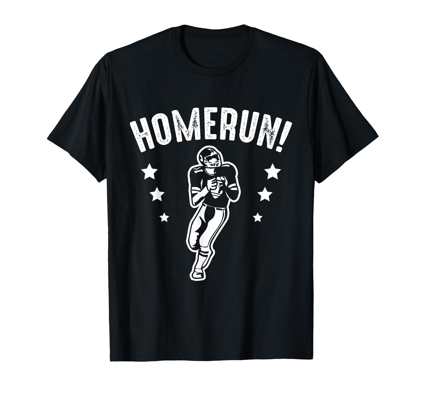 Homerun Football Baseball Mix False T-Shirt - Unique Graphic Men Women - T-Shirt, Sweatshirt, Hoodie