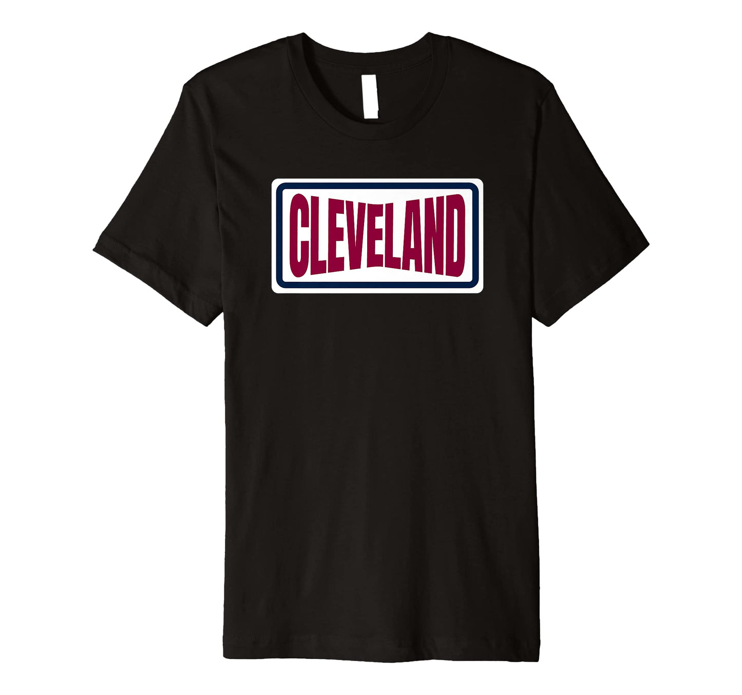 Cleveland Maroon Red Dark Blue T-Shirt - Aesthetic Graphic Men Women - T-Shirt, Sweatshirt, Hoodie