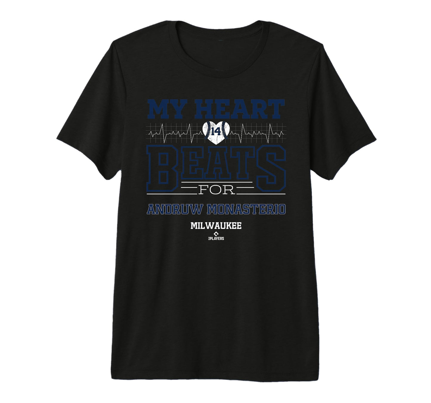 My Heart Beats Andruw Monasterio T-Shirt - Unique Graphic for Adults - T-Shirt, Sweatshirt, Hoodie