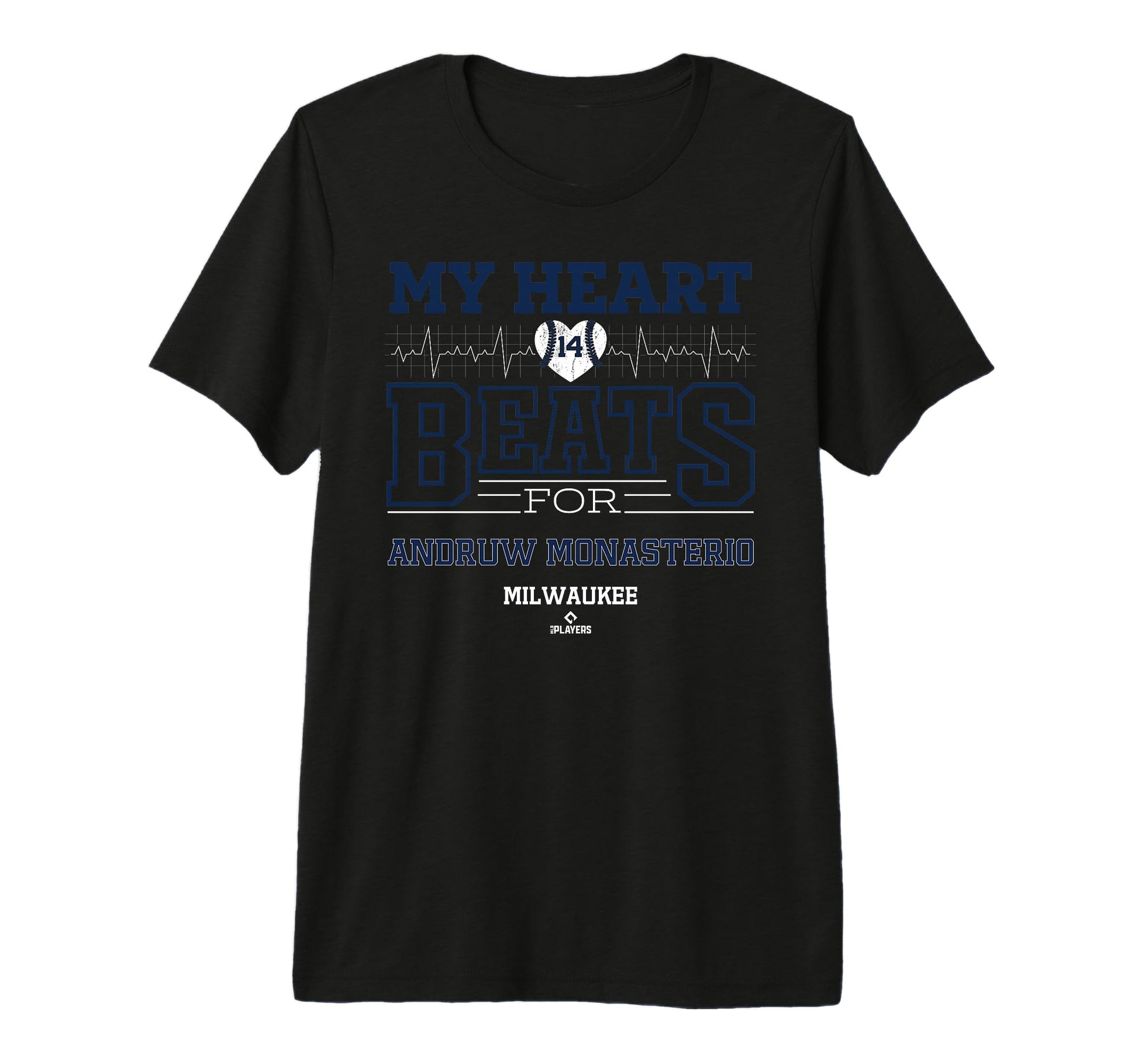 My Heart Beats Andruw Monasterio T-Shirt - Unique Graphic for Adults - T-Shirt, Sweatshirt, Hoodie