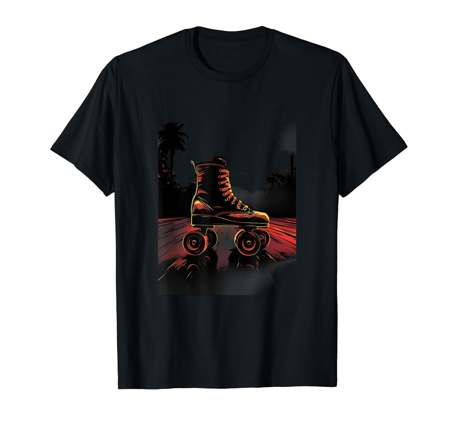Roller Skates Roller Skating Skater 70S T-Shirt - Graphic Print for Adults - T-Shirt, Sweatshirt, Hoodie