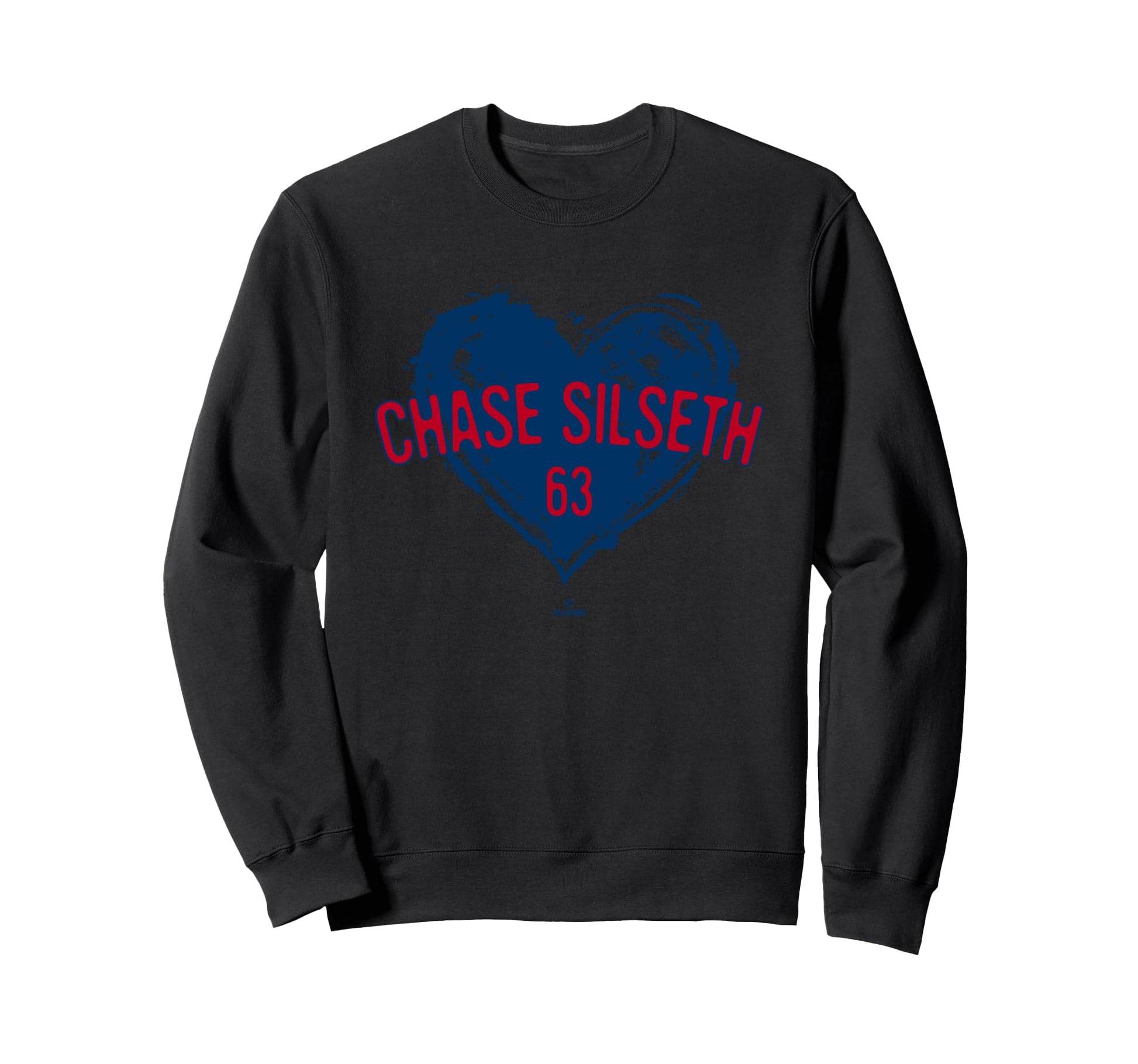 Distressed Heart Chase Silseth Los Sweatshirt - Trendy Graphic Unisex - T-Shirt, Sweatshirt, Hoodie
