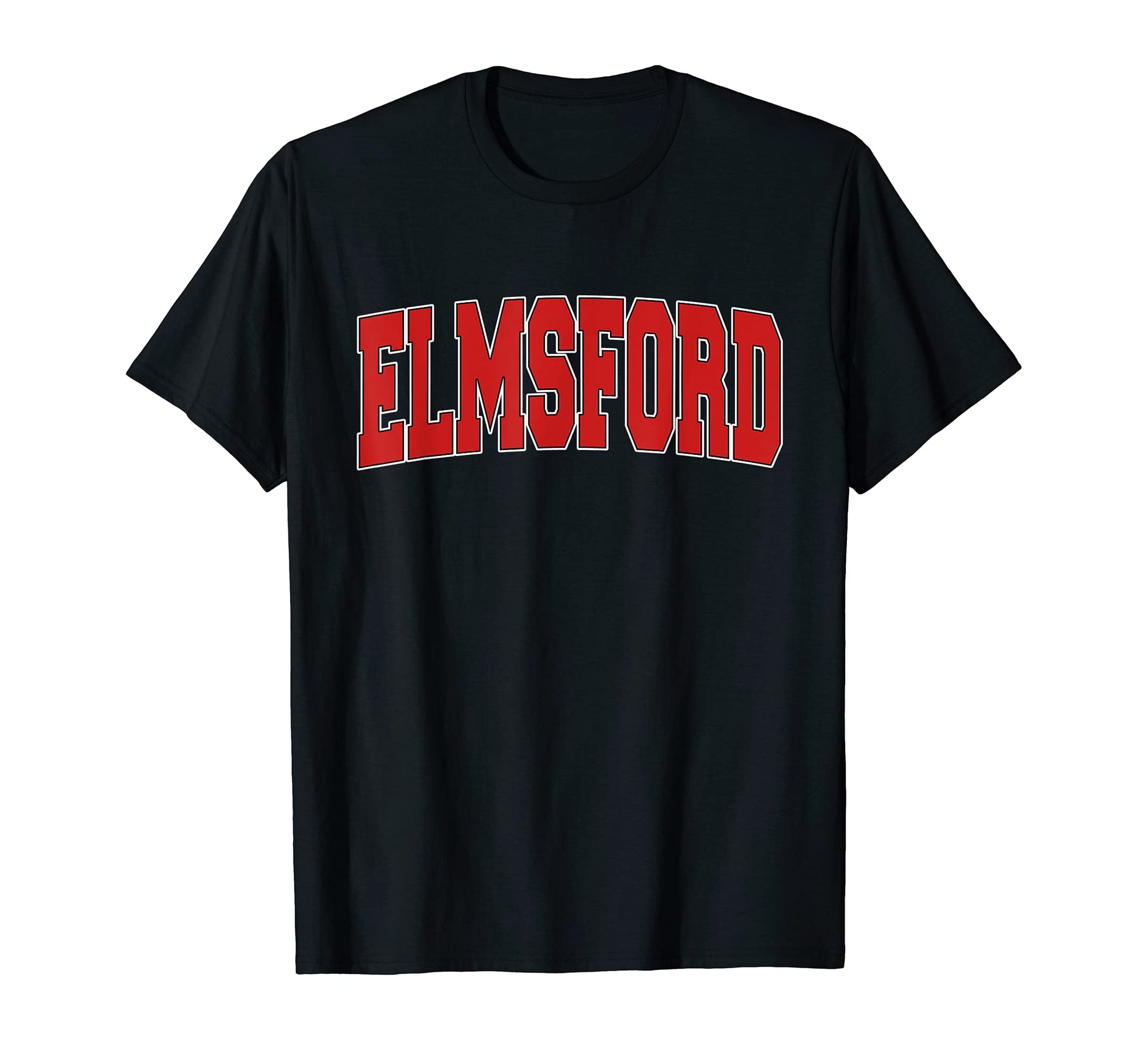 Elmsford Ny New York Varsity Usa Sports T-Shirt - Trendy Graphic Unisex - T-Shirt, Sweatshirt, Hoodie
