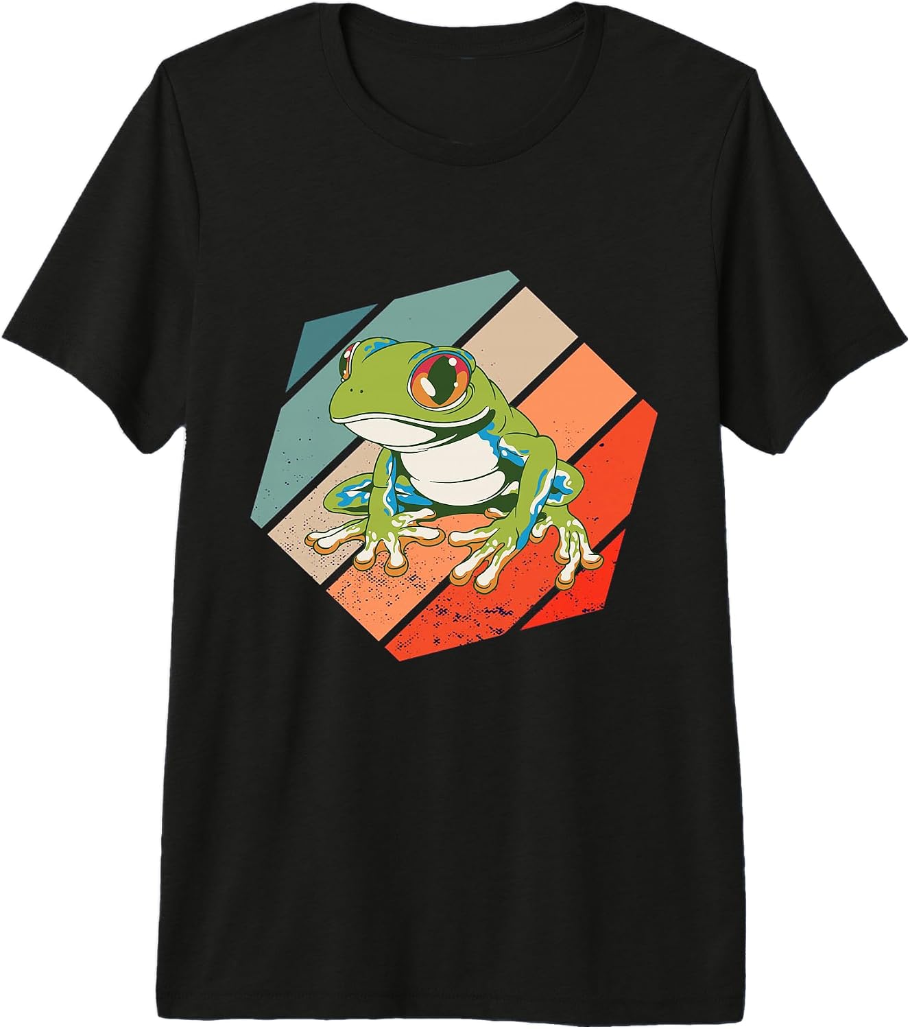 Frog tree amphibian nature wildlife detailed - Adult & Kids T-Shirts, Sweatshirts & Hoodies apparel design preview 1