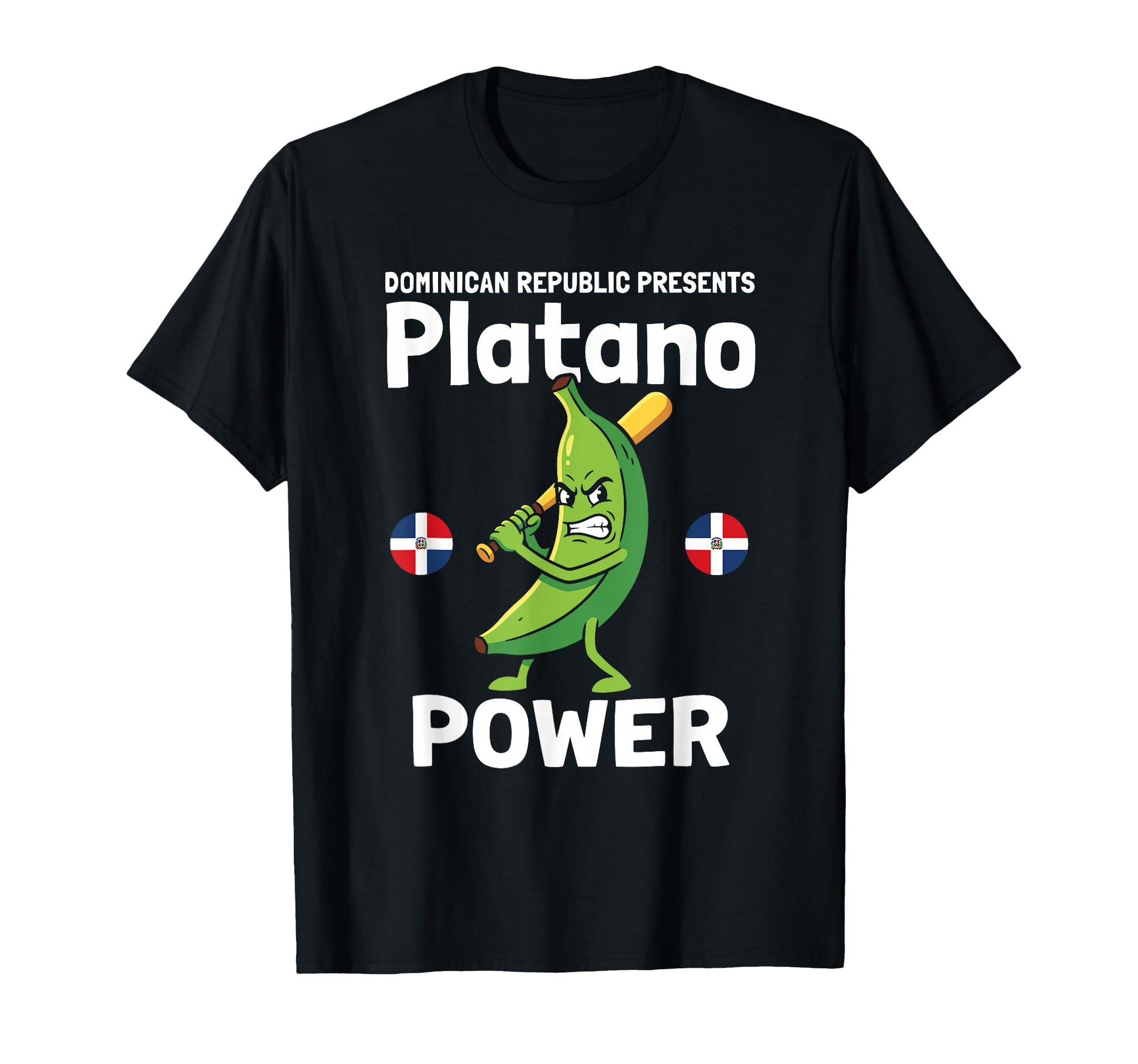 Platano Power Dominican Republic T-Shirt - Minimalist Print Men Women - T-Shirt, Sweatshirt, Hoodie