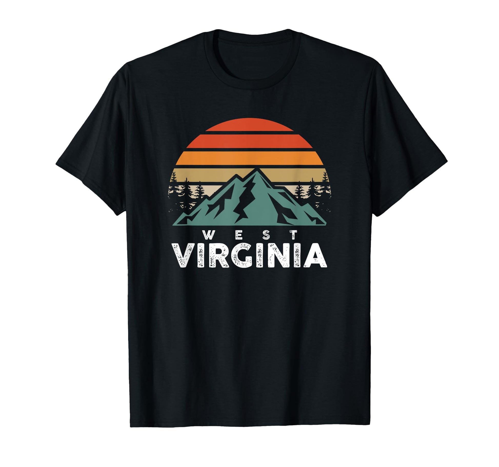 West Virginia Nature Mountains T-Shirt - Casual Everyday Wear Men Women - T-Shirt, Sweatshirt, Hoodie