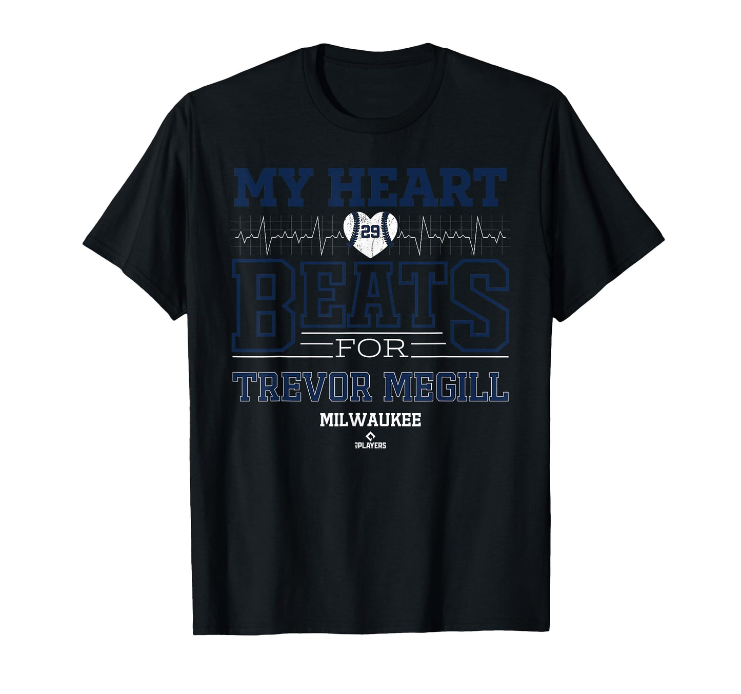 My Heart Beats Trevor Megill T-Shirt - Streetwear Style for Adults - T-Shirt, Sweatshirt, Hoodie