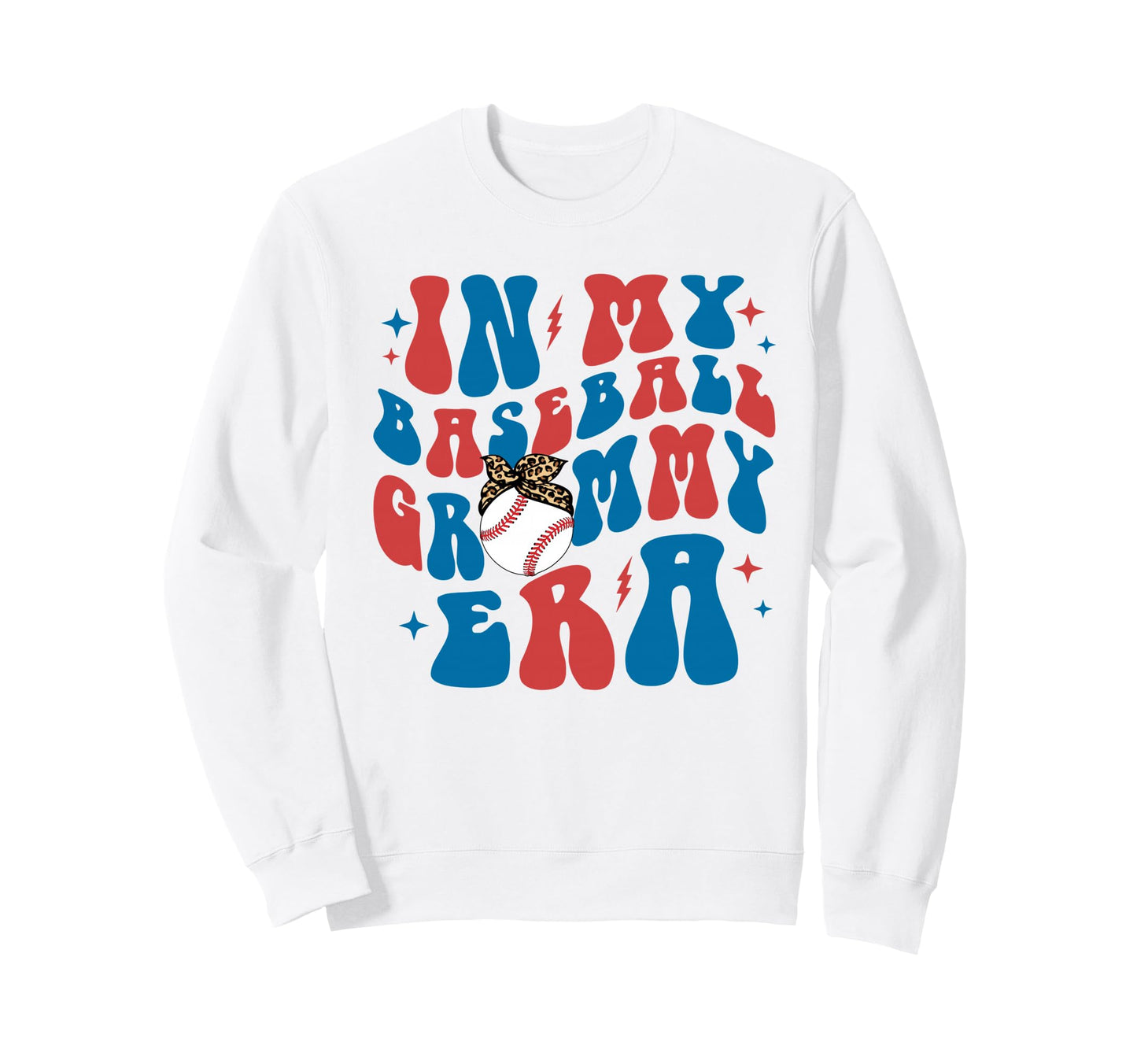 My Baseball Grammy Era Groovy Sweatshirt - Aesthetic Graphic for Adults - T-Shirt, Sweatshirt, Hoodie