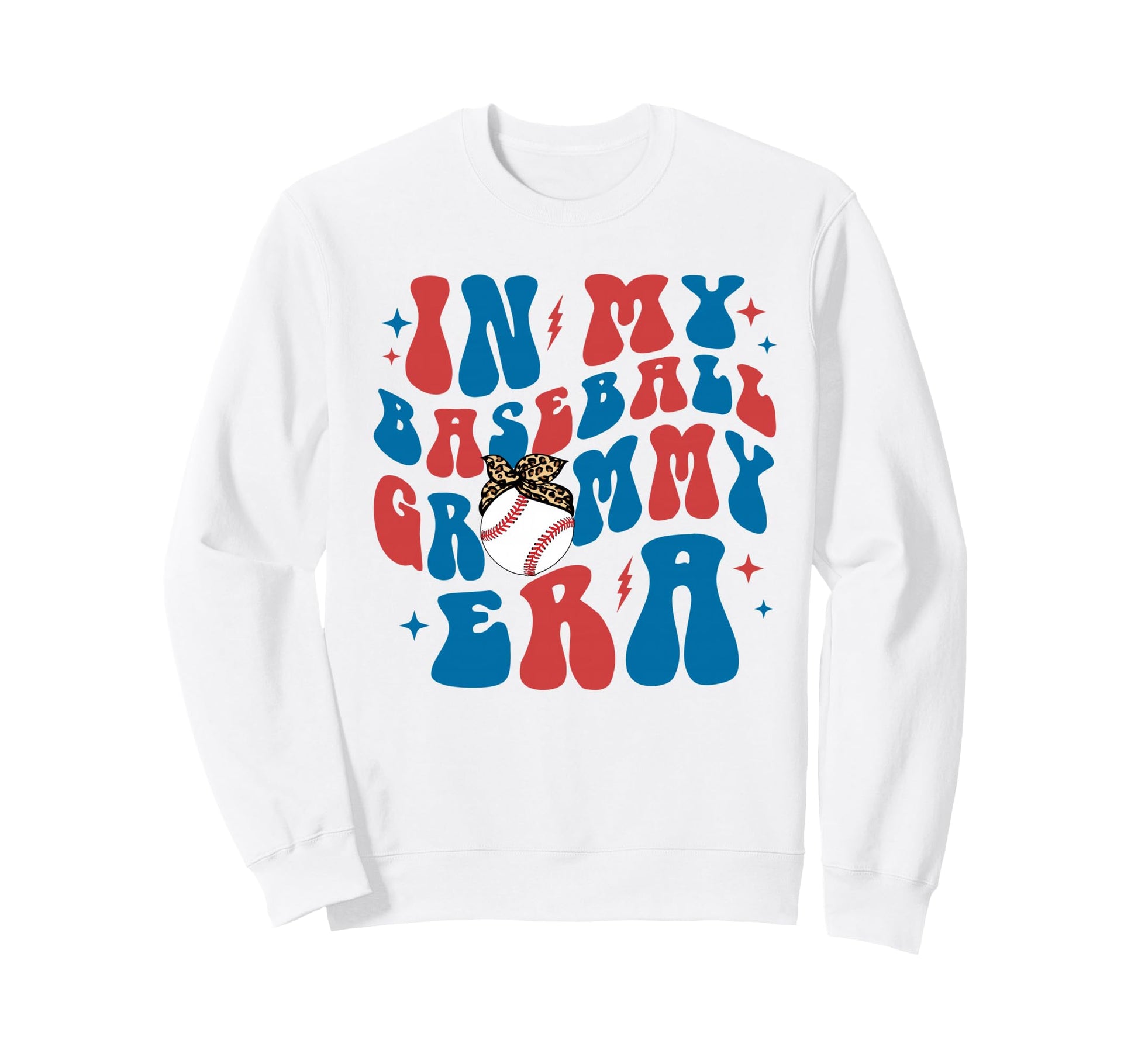 My Baseball Grammy Era Groovy Sweatshirt - Aesthetic Graphic for Adults - T-Shirt, Sweatshirt, Hoodie