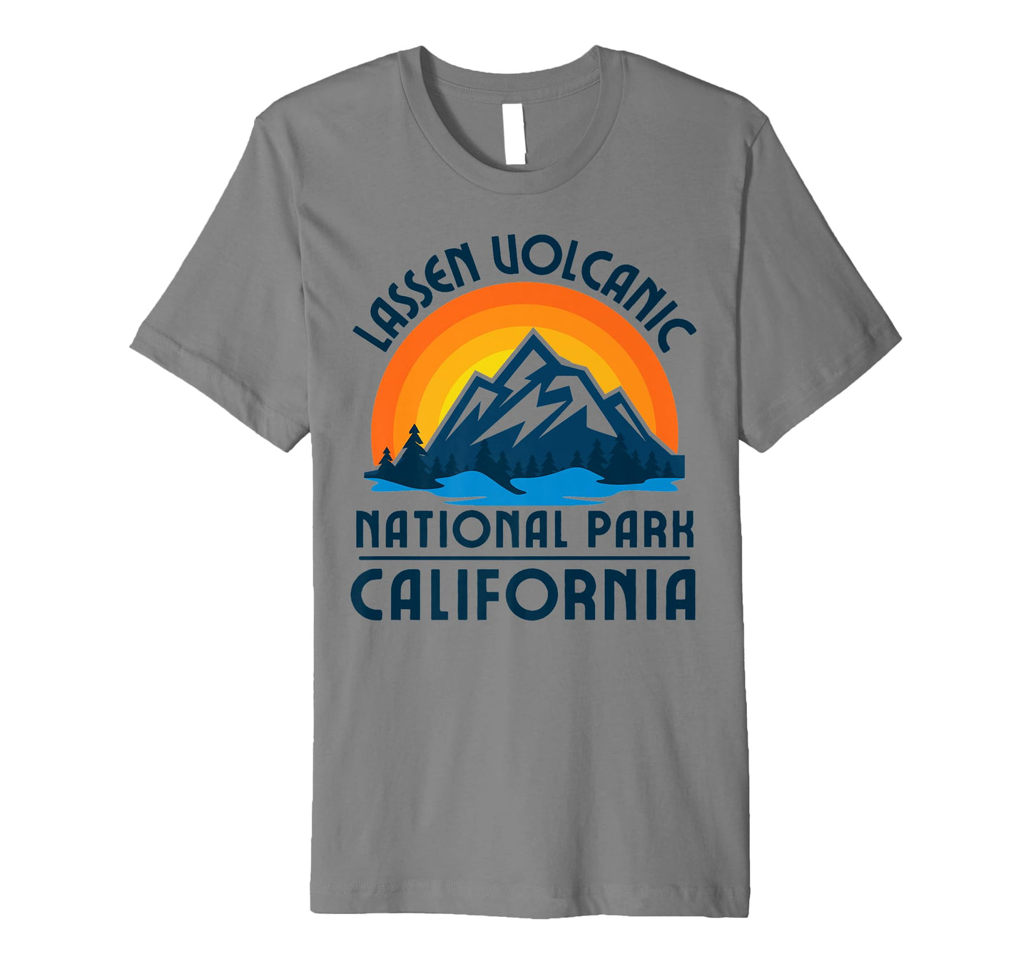 Lassen Volcanic National Park California T-Shirt - Custom Art Print Unisex - T-Shirt, Sweatshirt, Hoodie
