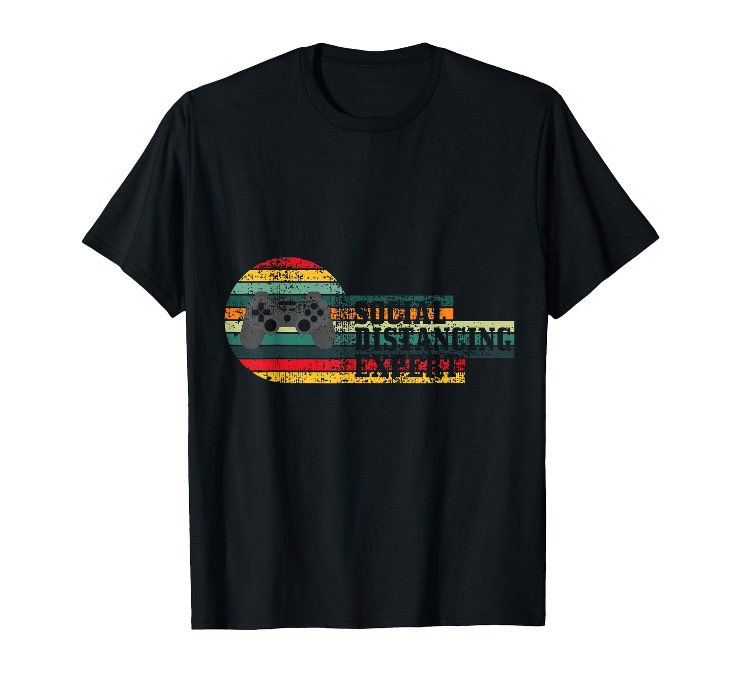Distressed Gamer Controller Social T-Shirt - Streetwear Style for Adults - T-Shirt, Sweatshirt, Hoodie