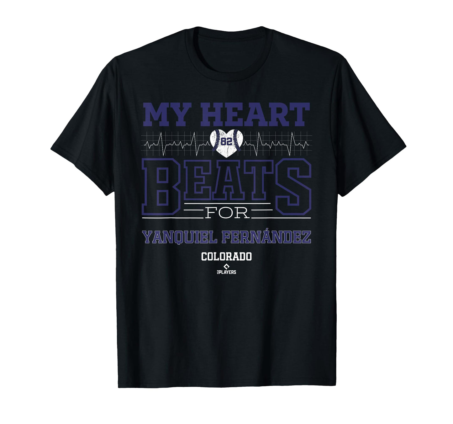 My Heart Beats Yanquiel Fern Ndez T-Shirt - Custom Art Print Men Women - T-Shirt, Sweatshirt, Hoodie