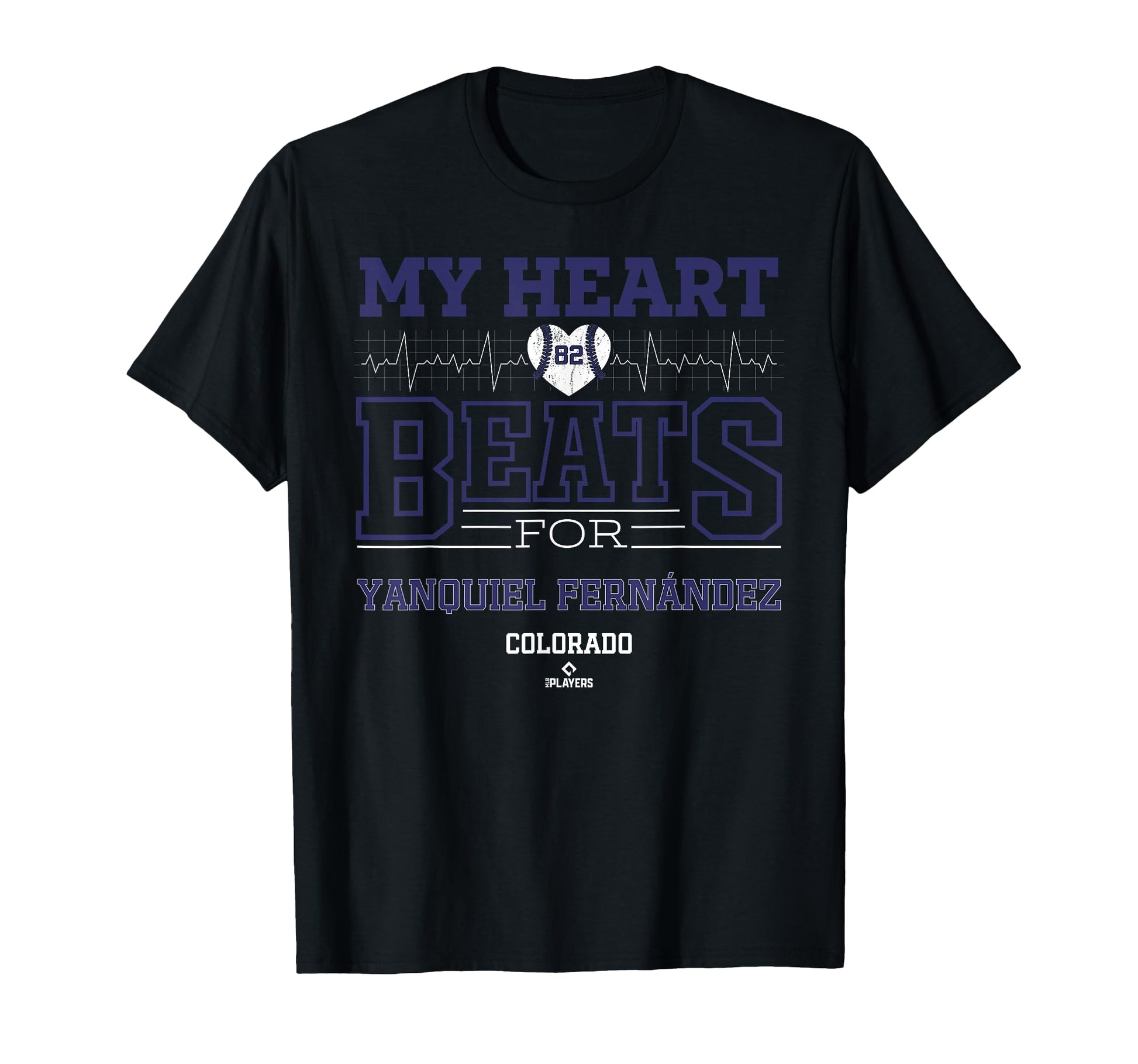 My Heart Beats Yanquiel Fern Ndez T-Shirt - Custom Art Print Men Women - T-Shirt, Sweatshirt, Hoodie