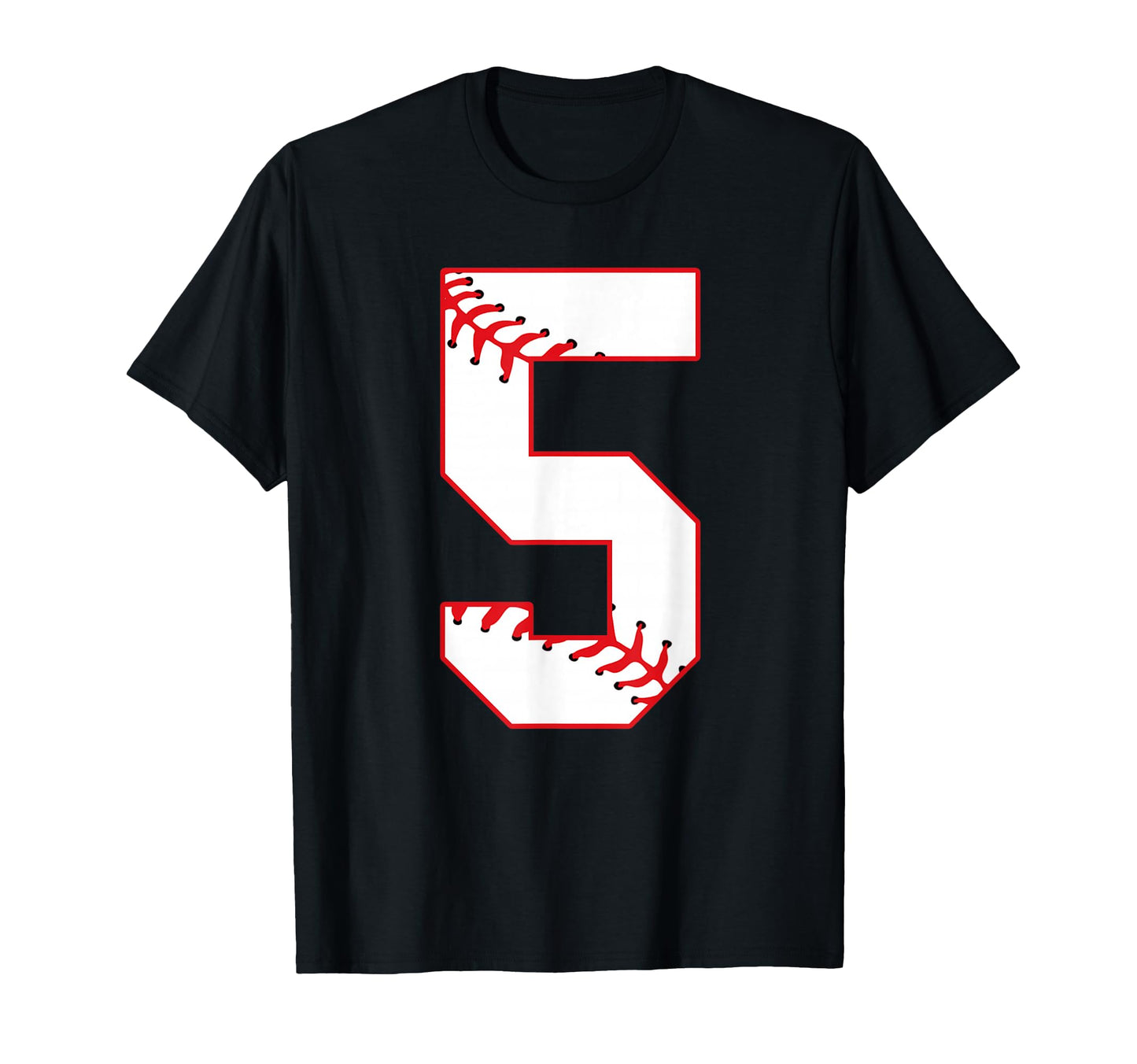 Fifth Birthday Party 5Th Baseball Born T-Shirt - Novelty Apparel Men Women - T-Shirt, Sweatshirt, Hoodie