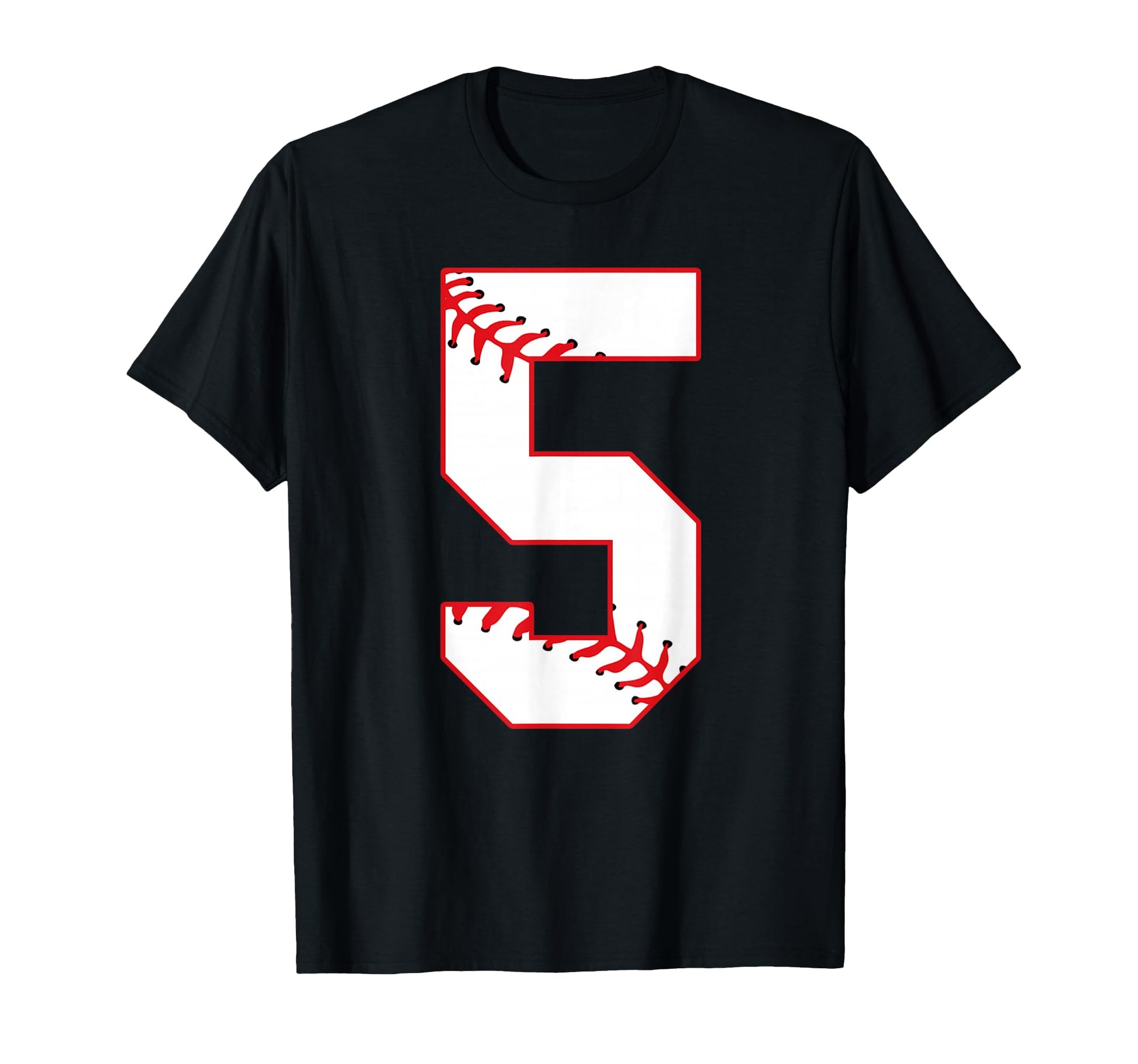 Fifth Birthday Party 5Th Baseball Born T-Shirt - Novelty Apparel Men Women - T-Shirt, Sweatshirt, Hoodie