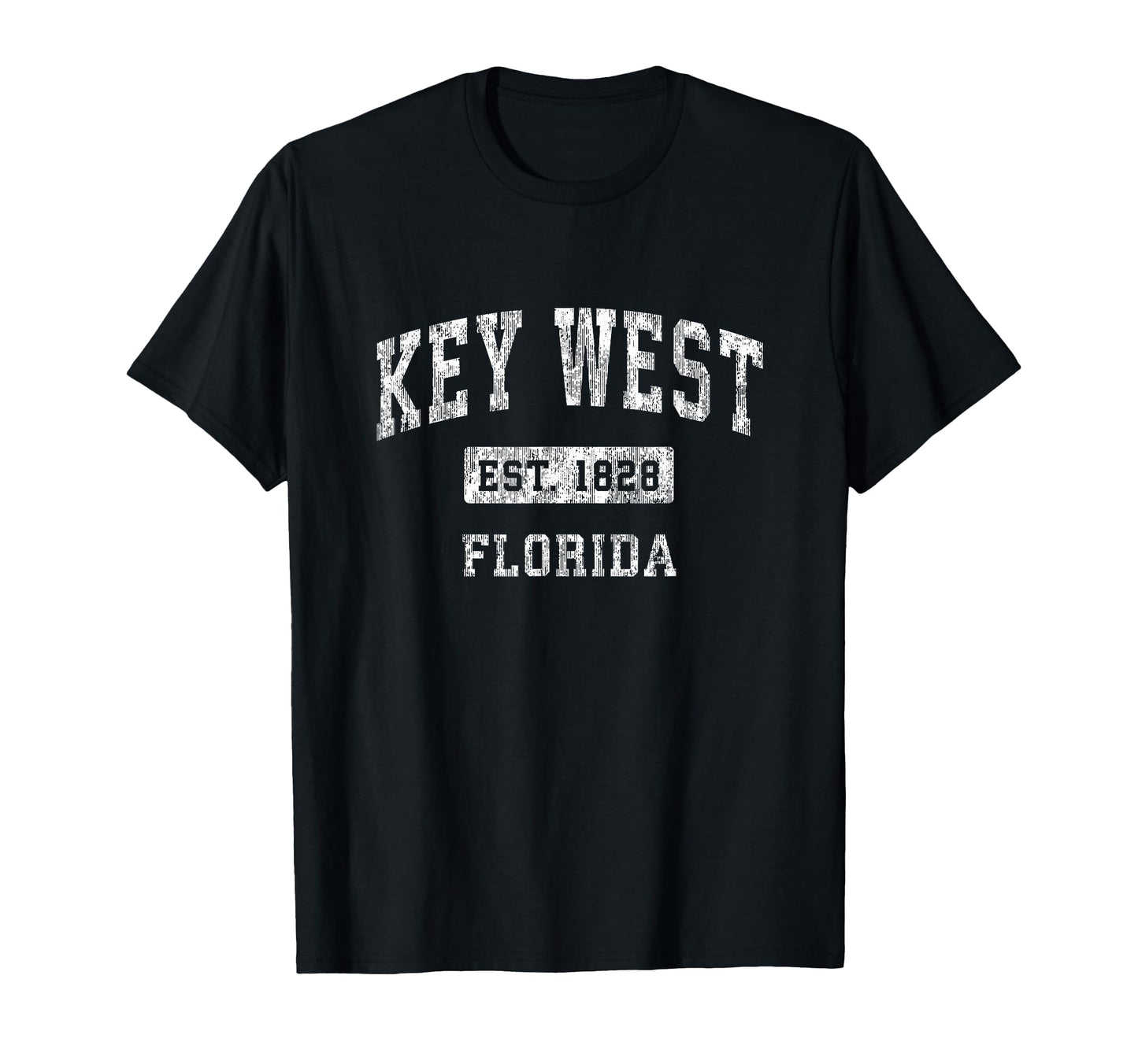Key West Florida Fl Established Sports T-Shirt - Unique Graphic Unisex - T-Shirt, Sweatshirt, Hoodie