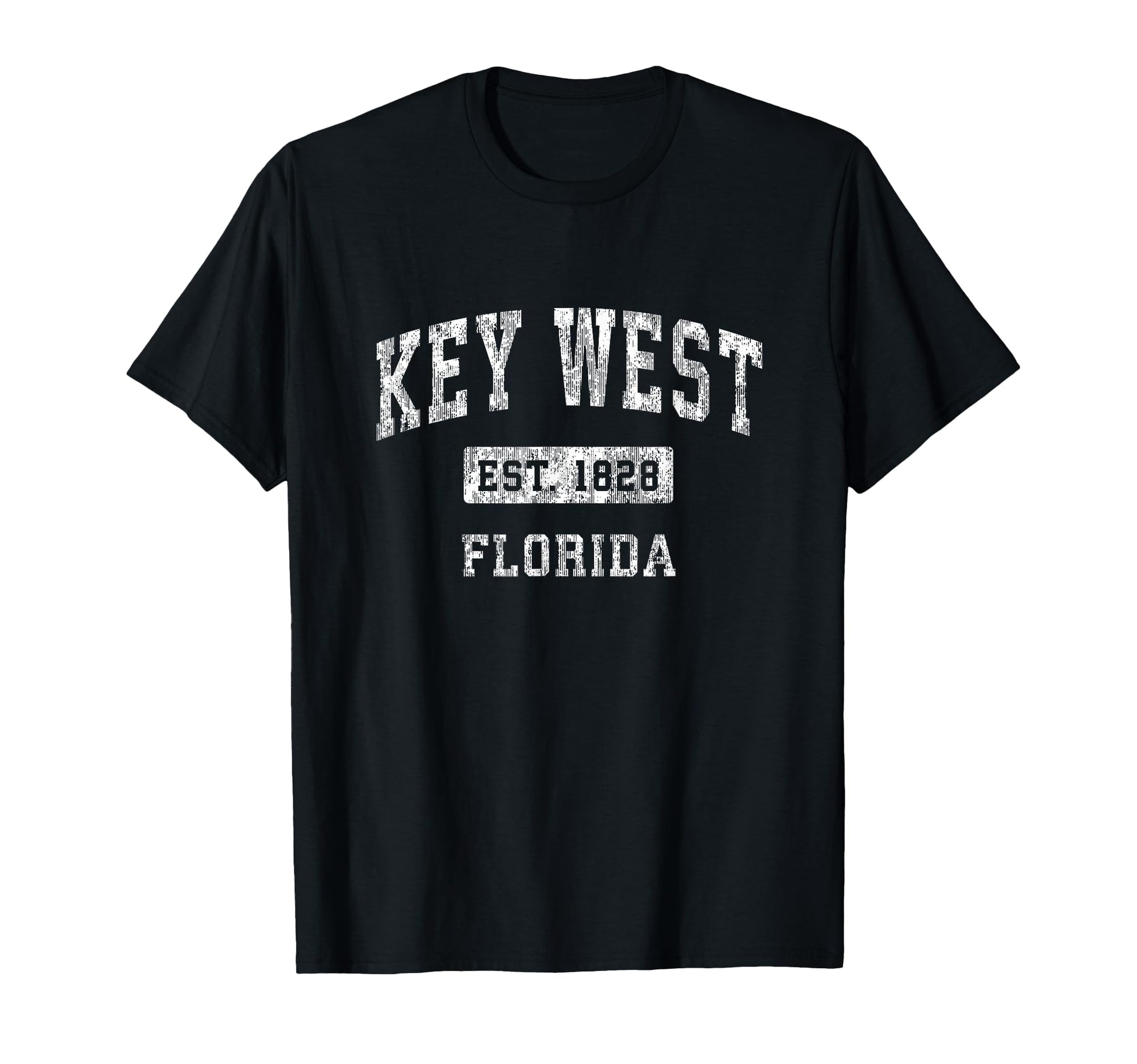 Key West Florida Fl Established Sports T-Shirt - Unique Graphic Unisex - T-Shirt, Sweatshirt, Hoodie