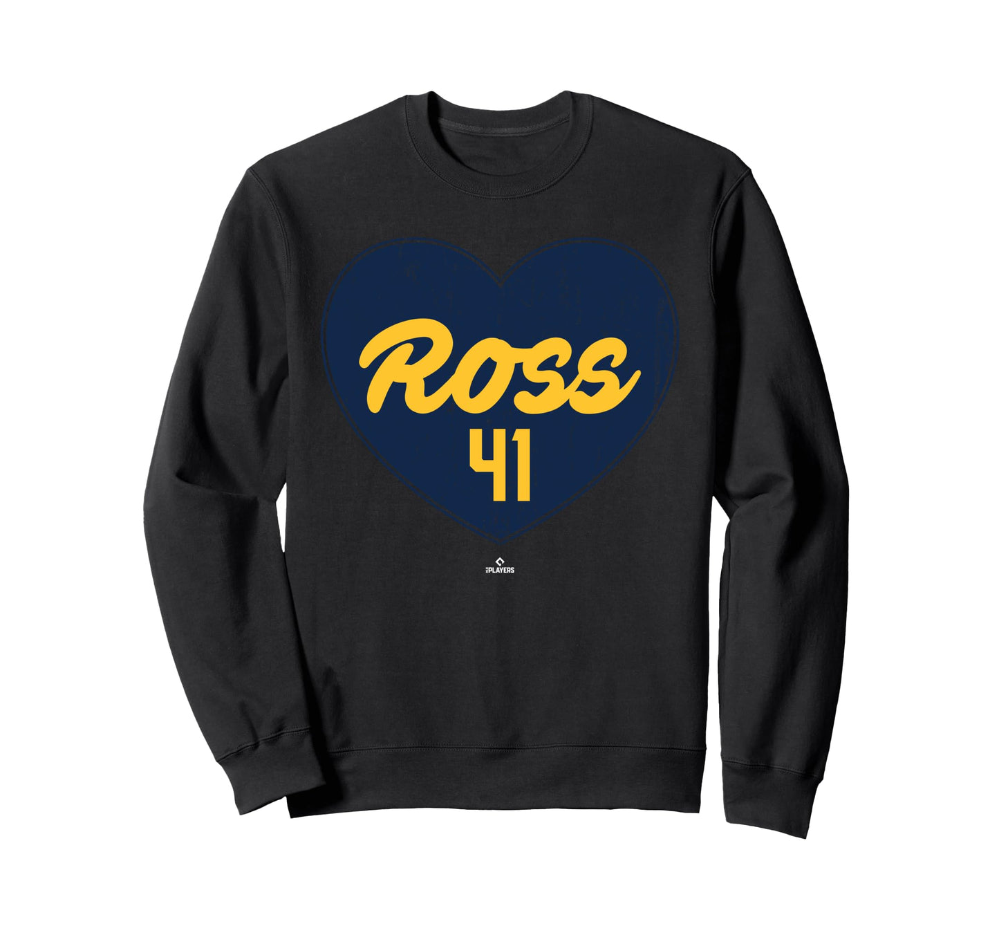 Distressed Heart Joe Ross Sweatshirt - Minimalist Print Men Women - T-Shirt, Sweatshirt, Hoodie
