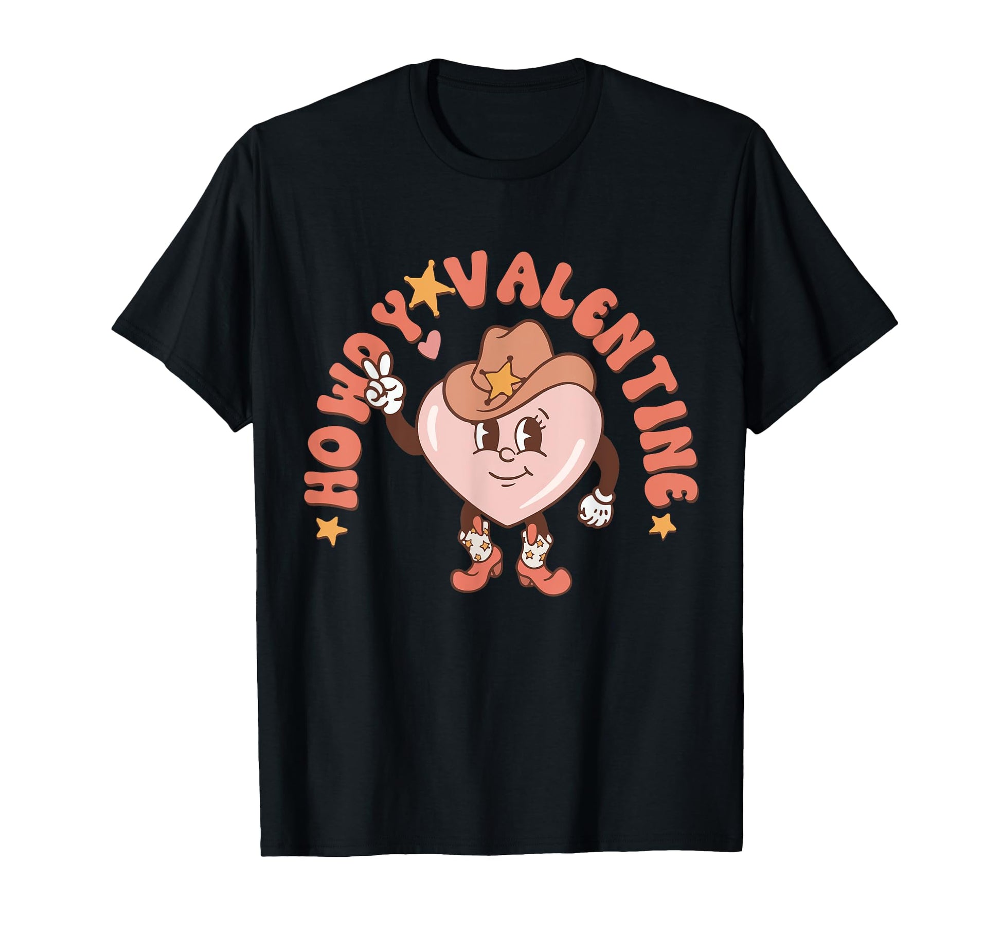 Howdy Valentine Cowboy Cowgirl Western T-Shirt - Aesthetic Graphic Unisex - T-Shirt, Sweatshirt, Hoodie