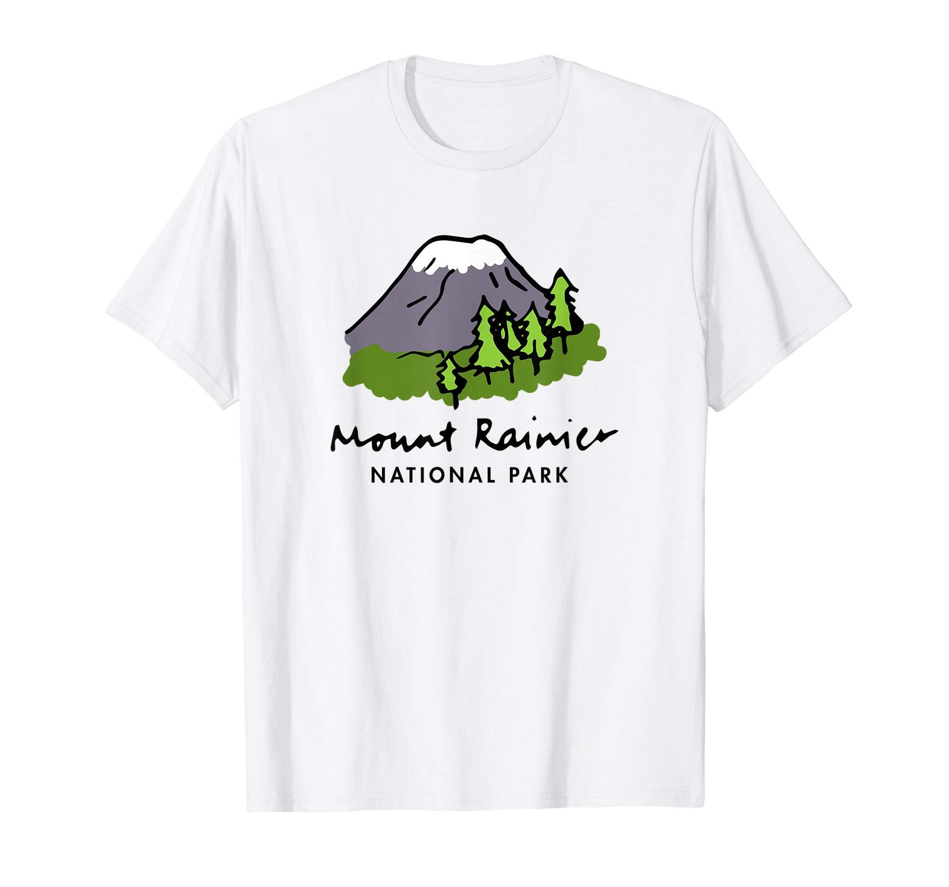 Family Vacation Mount Ranier T-Shirt - Custom Art Print for Adults - T-Shirt, Sweatshirt, Hoodie