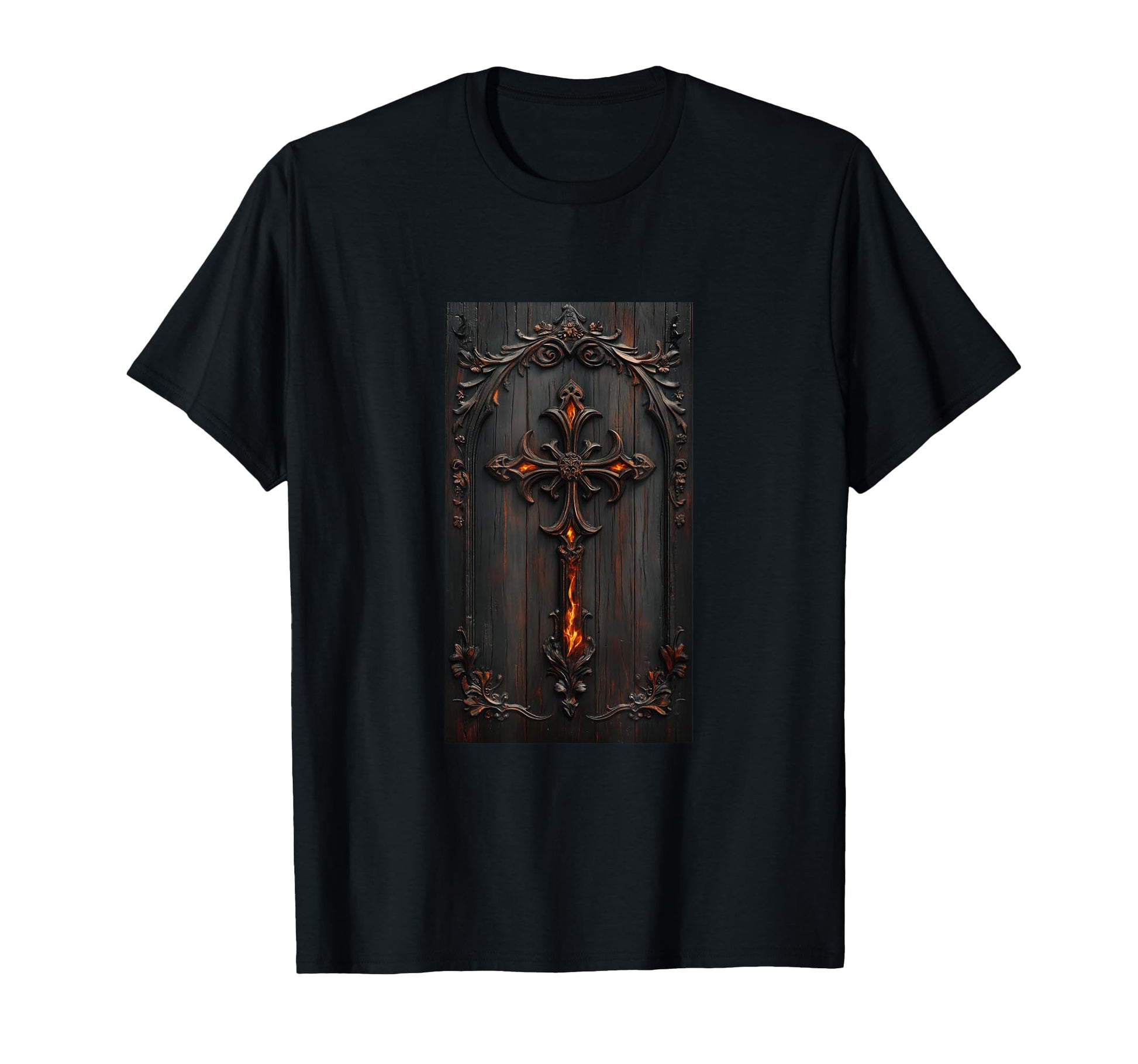 Gothic Cross Grunge Aesthetic Y2K Goth T-Shirt - Trendy Graphic Men Women - T-Shirt, Sweatshirt, Hoodie